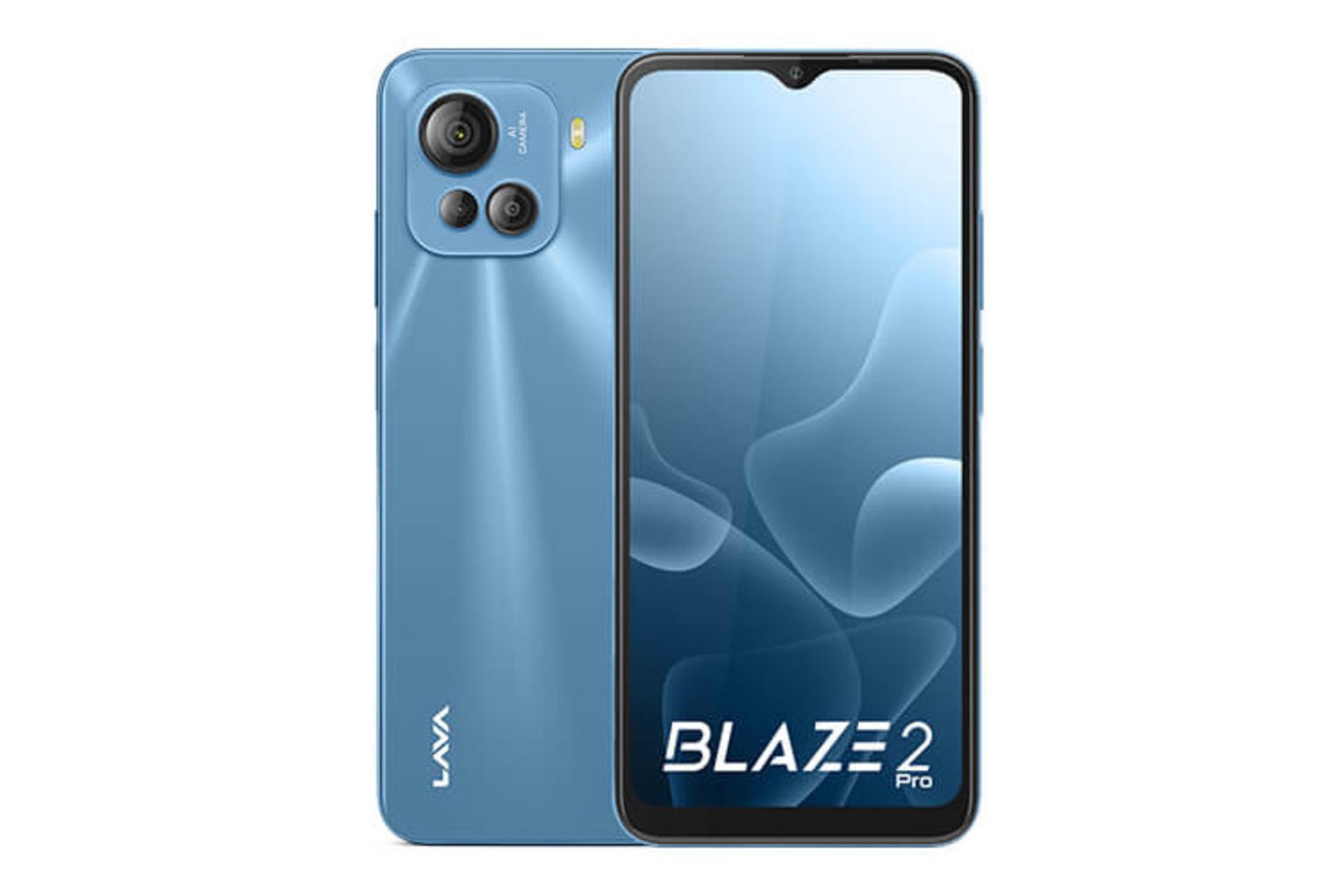 گوشی موبایل Blaze 2 پرو لاوا / Lava Blaze 2 Pro آبی