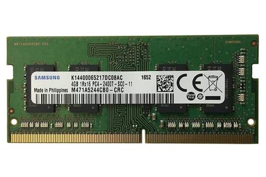 رم سامسونگ M471A5244CB0-CRC ظرفیت 4 گیگابایت از نوع DDR4-2400