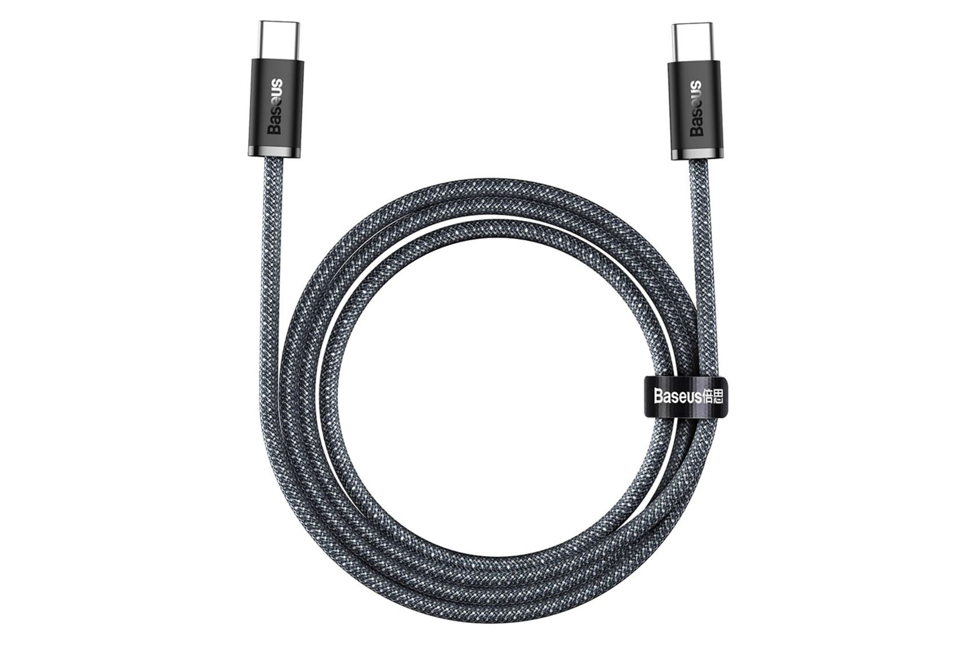 طول کابل شارژ USB باسئوس Type-C به Type-C مدل Dynamic با طول 2 متر