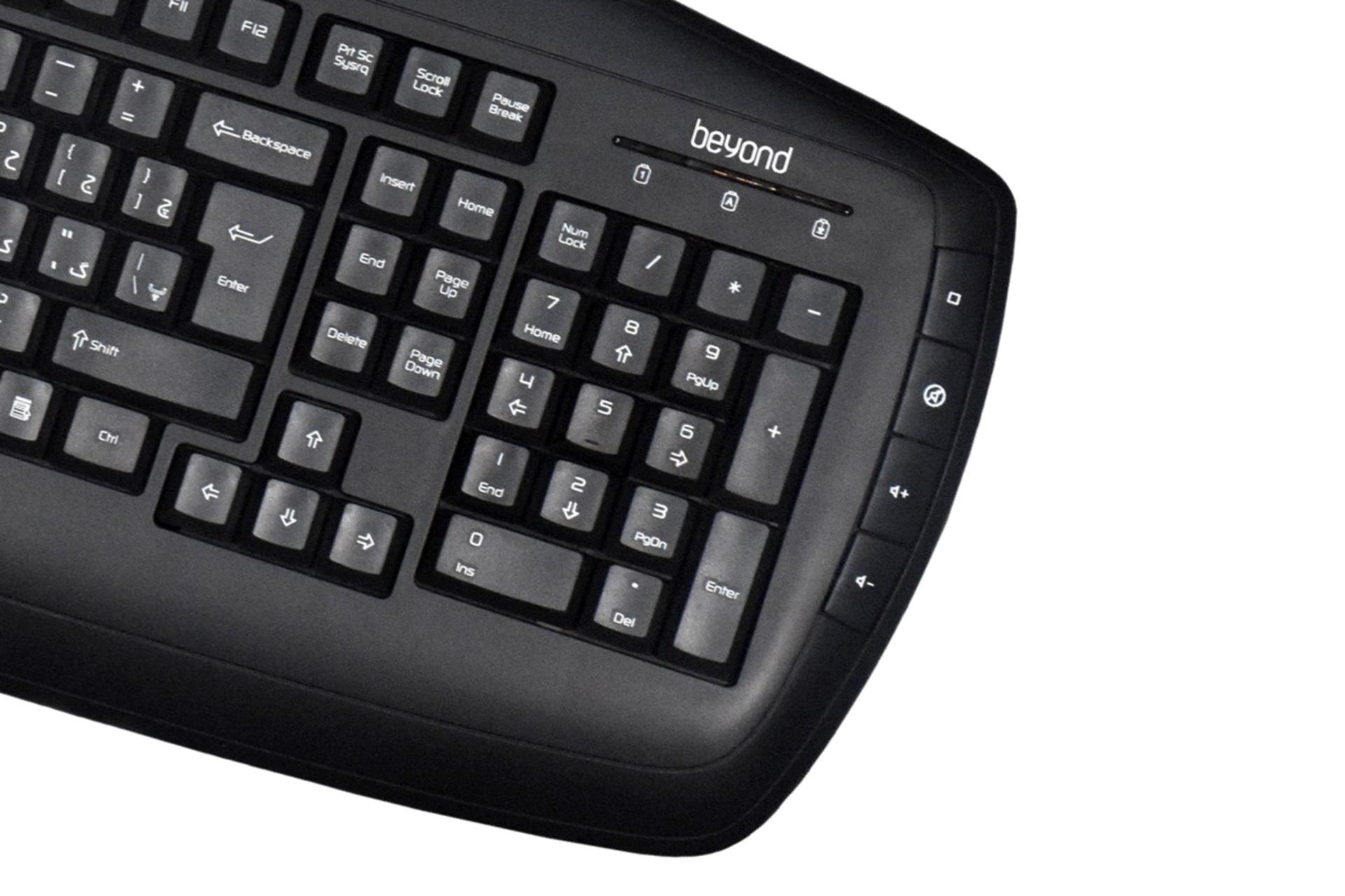 نمای راست کیبورد بیاند Beyond BK-6161