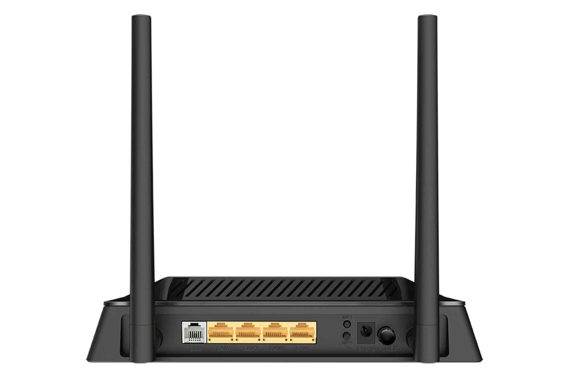 نمای پشتی مودم - روتر دی لینک D-Link DSL-224