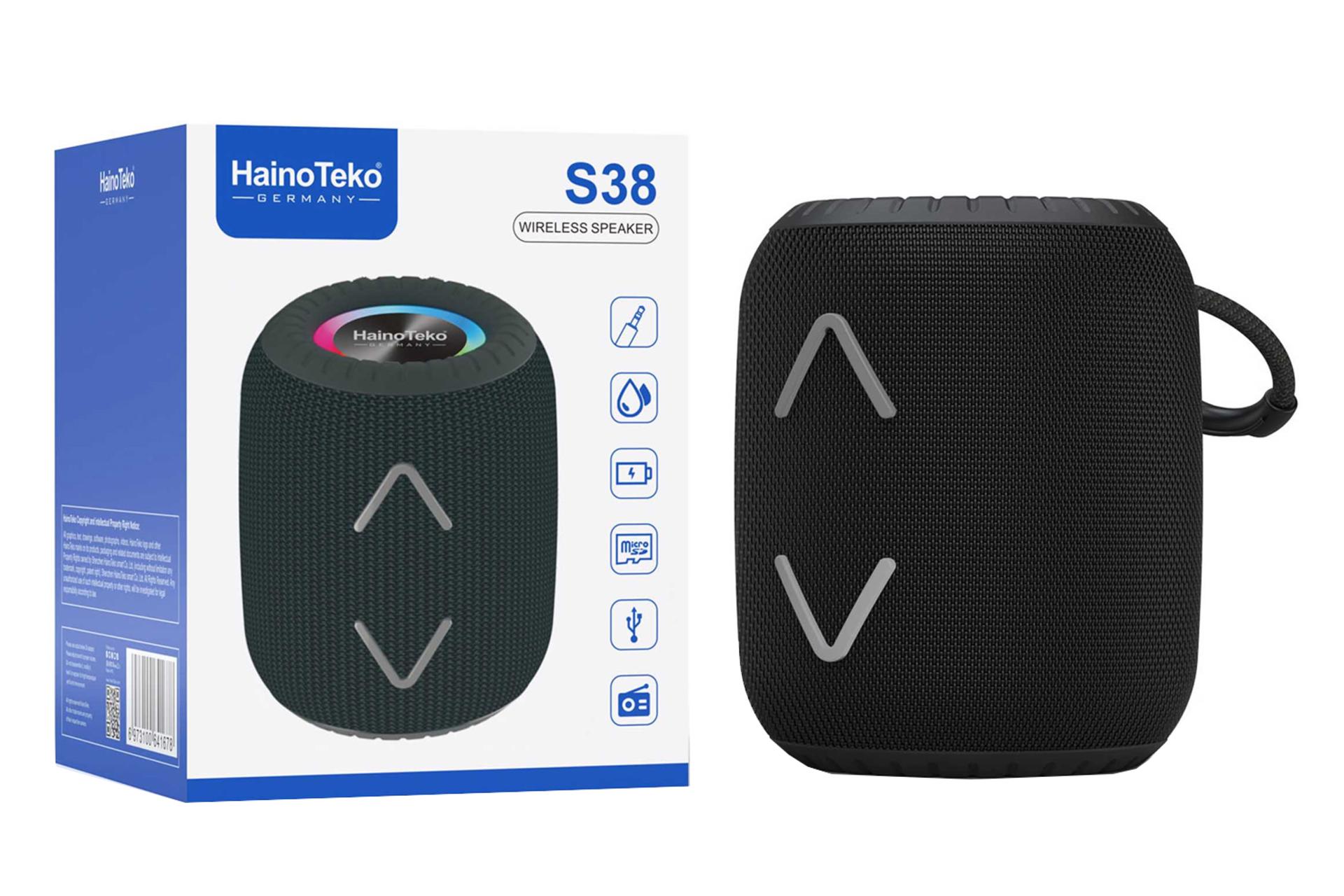 اسپیکر هاینو تکو Haino Teko S38 مشکی