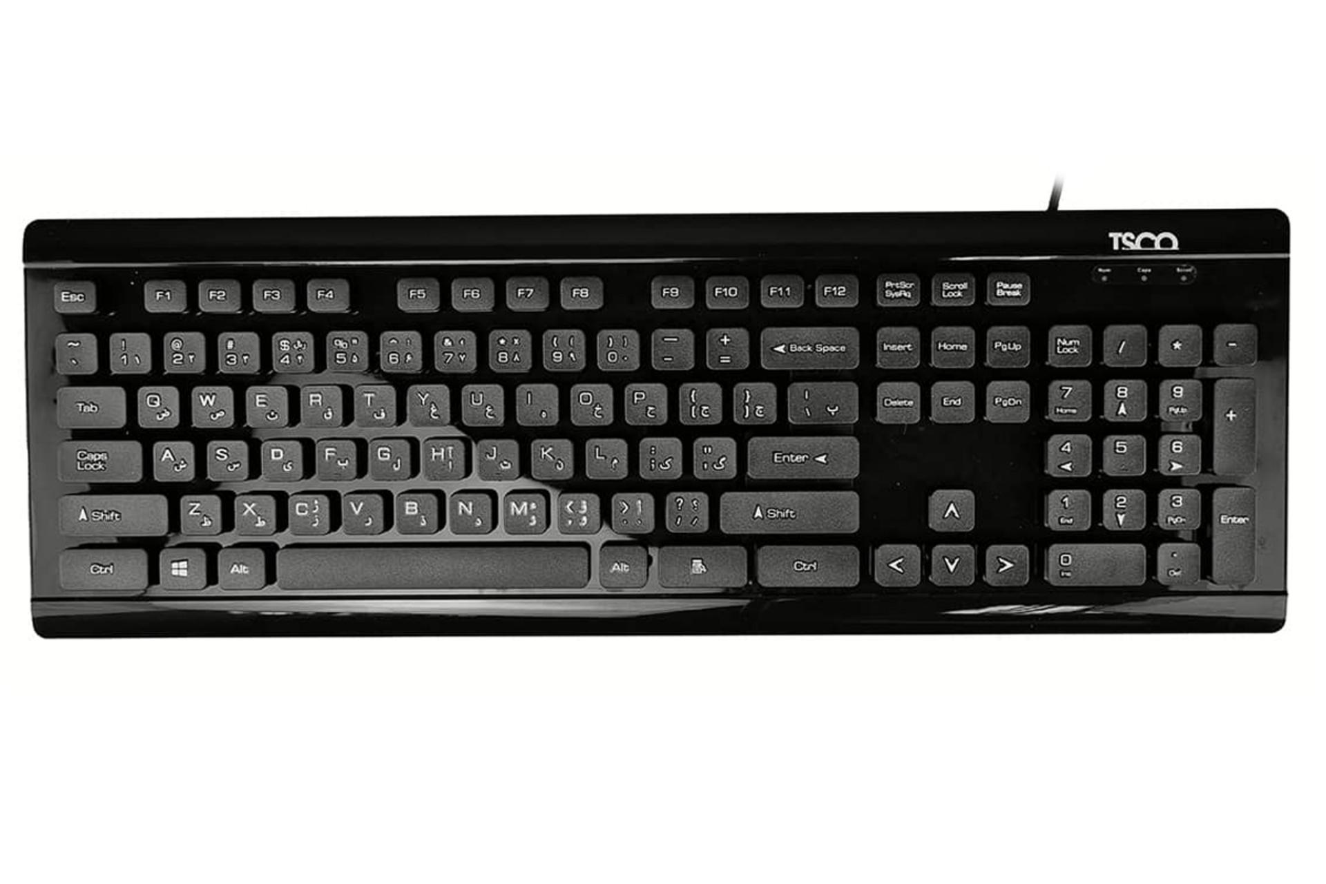 نمای روبرو کیبورد تسکو TK 8032