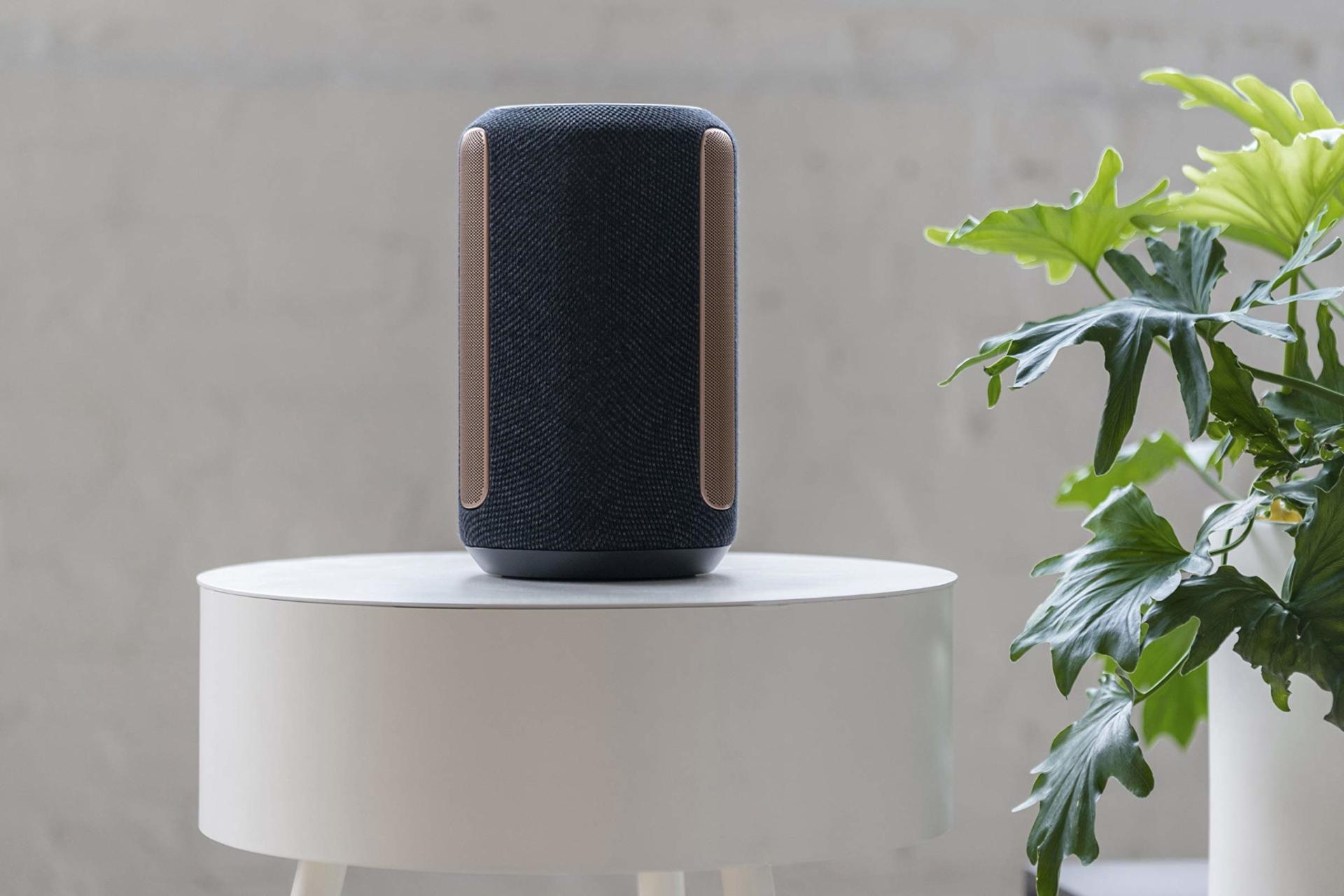 اسپیکر سونی Sony SRS-RA3000 مشکی روی میز