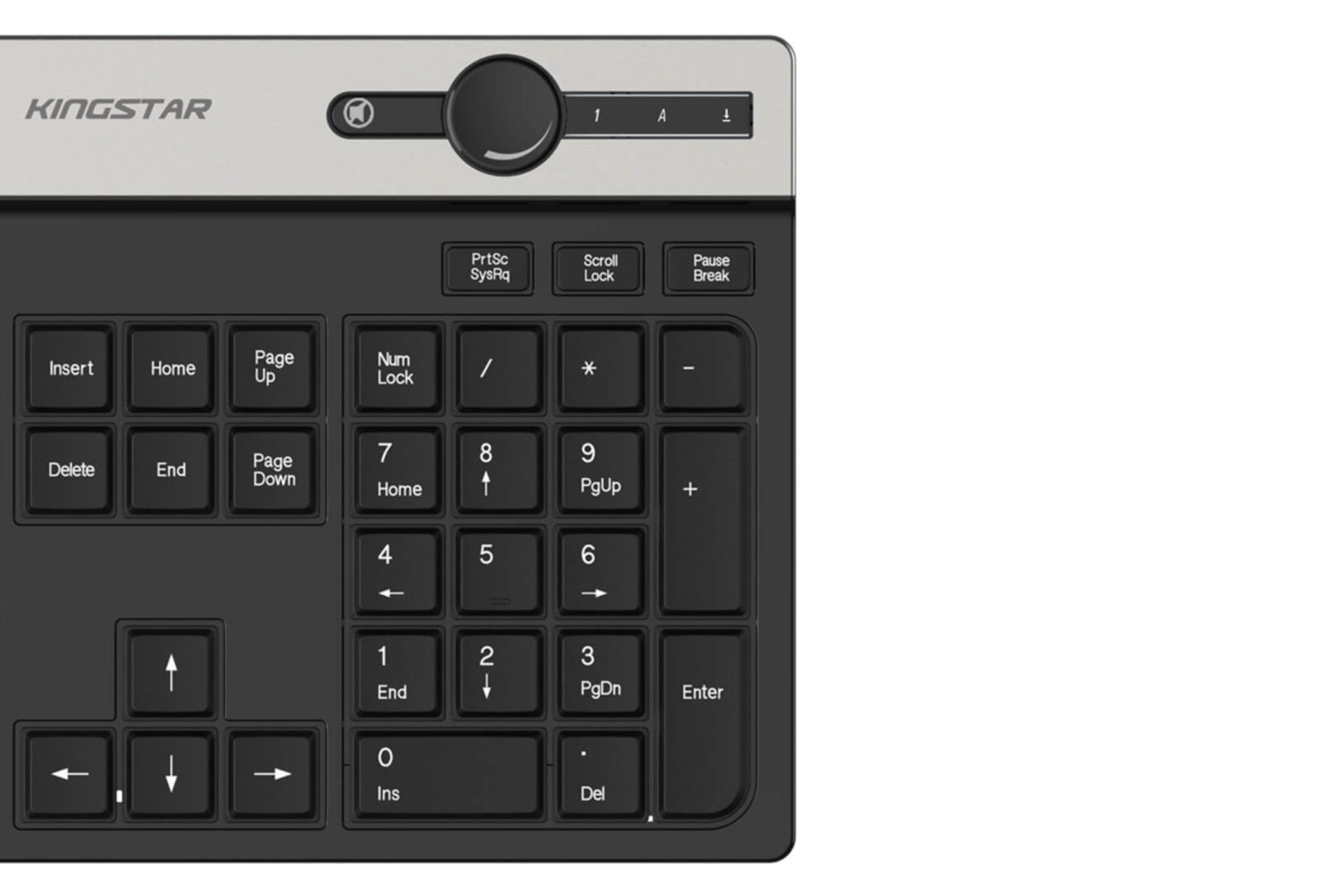 کیبورد کینگ استار Kingstar KB92W نمای بالا