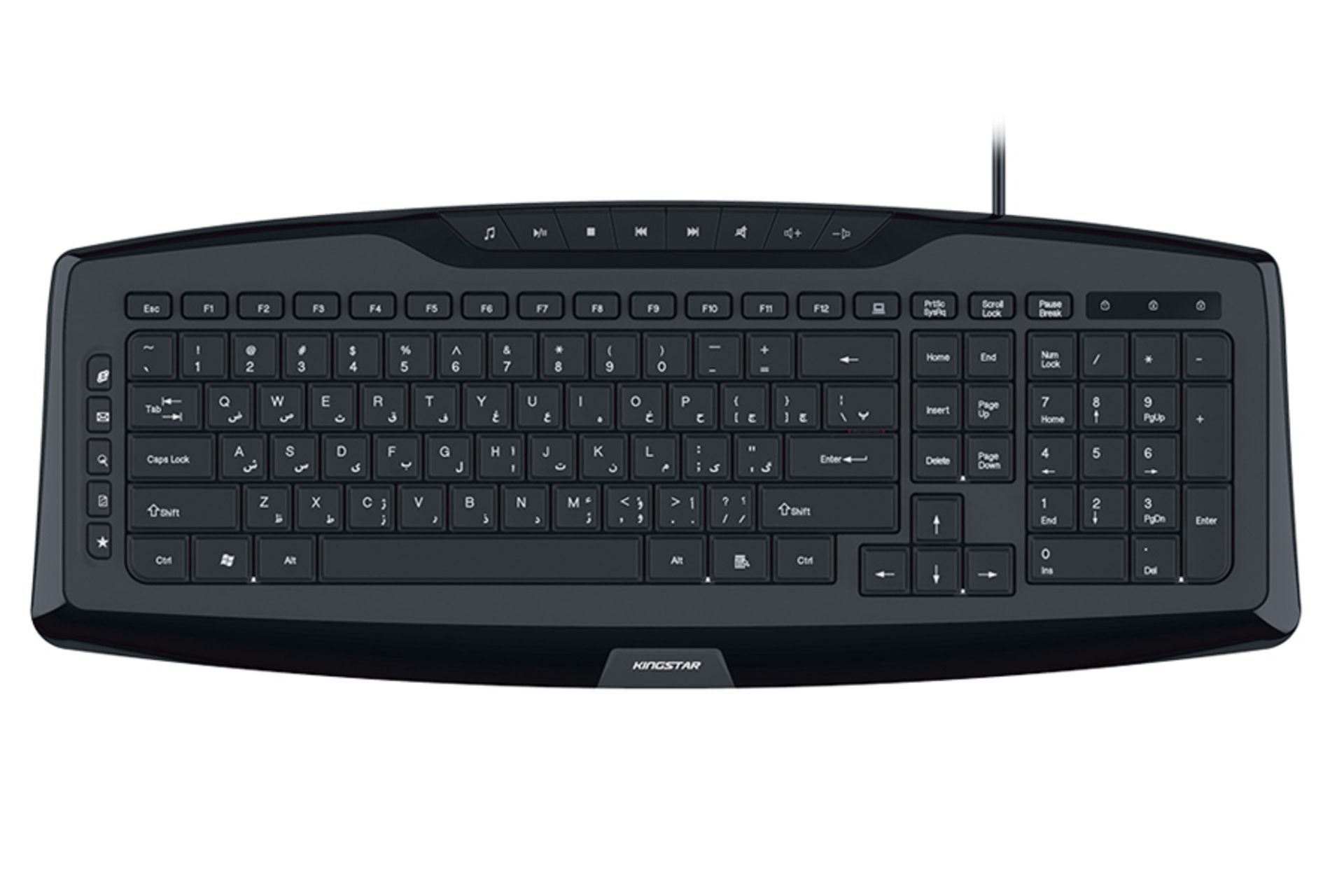 کیبورد کینگ استار KB83 از نمای روبرو