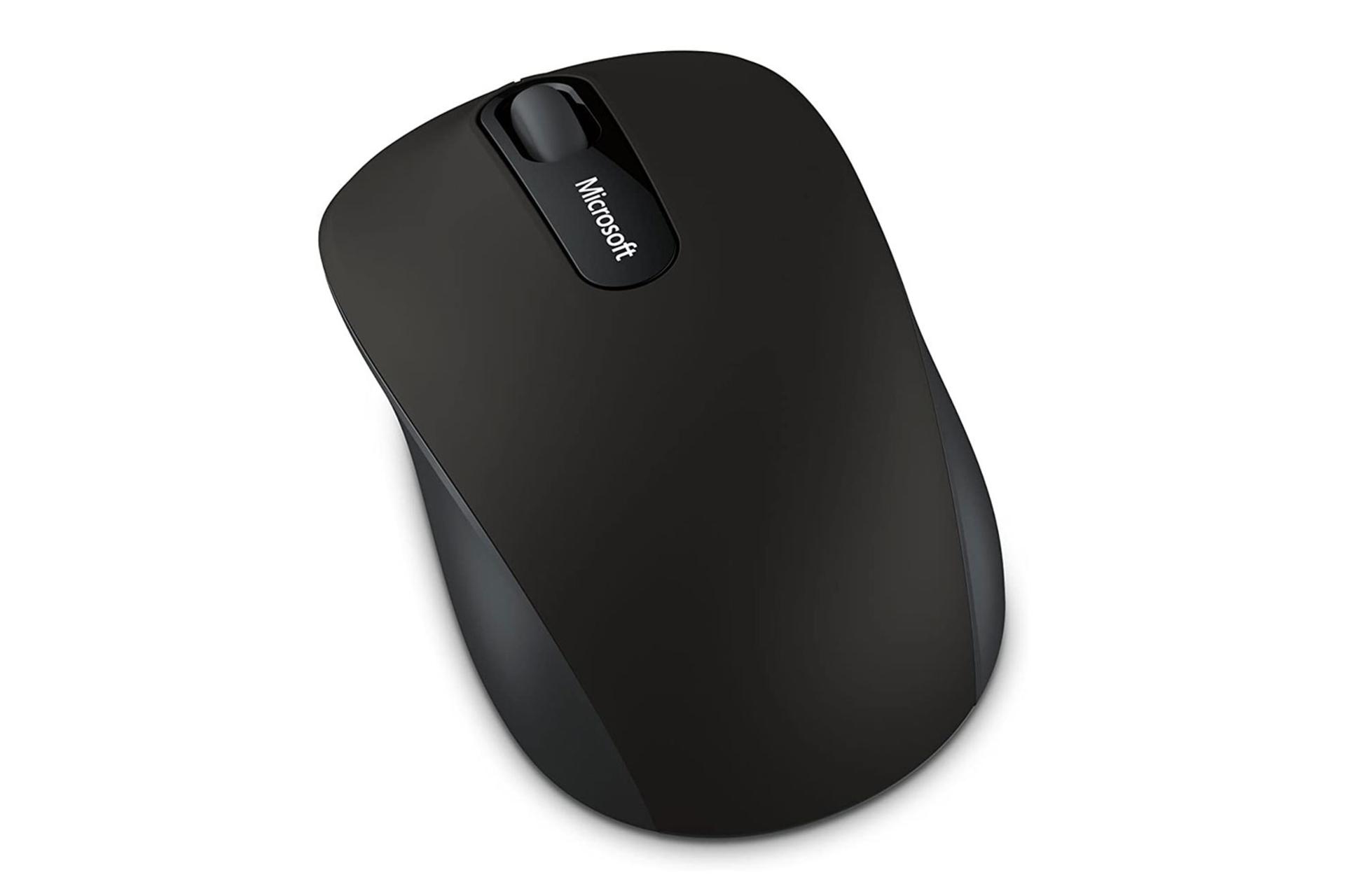 ماوس مایکروسافت بلوتوث موبایل 3600 از نمای پشت و بالا