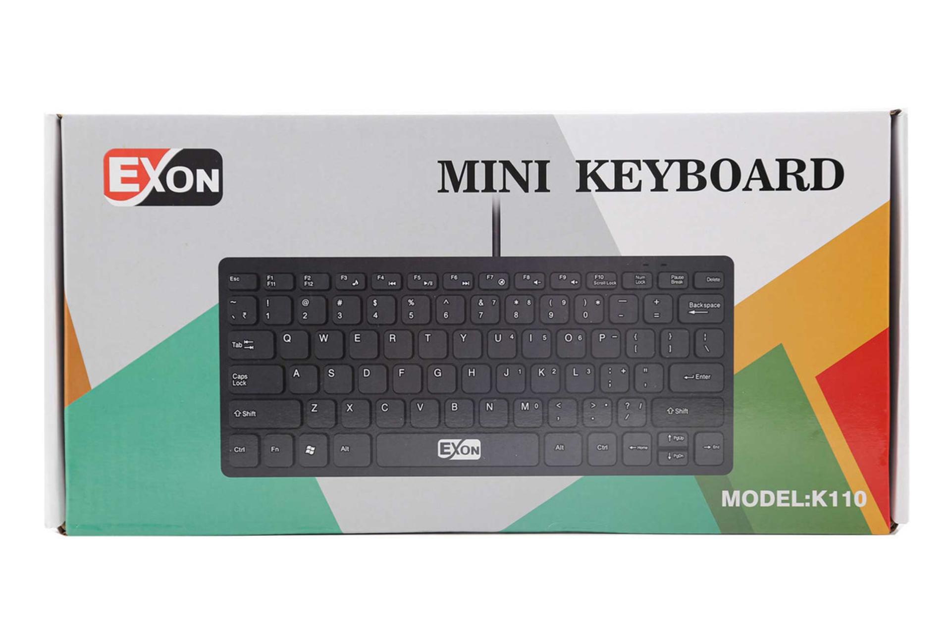جعبه کیبورد اکسون EXON K110