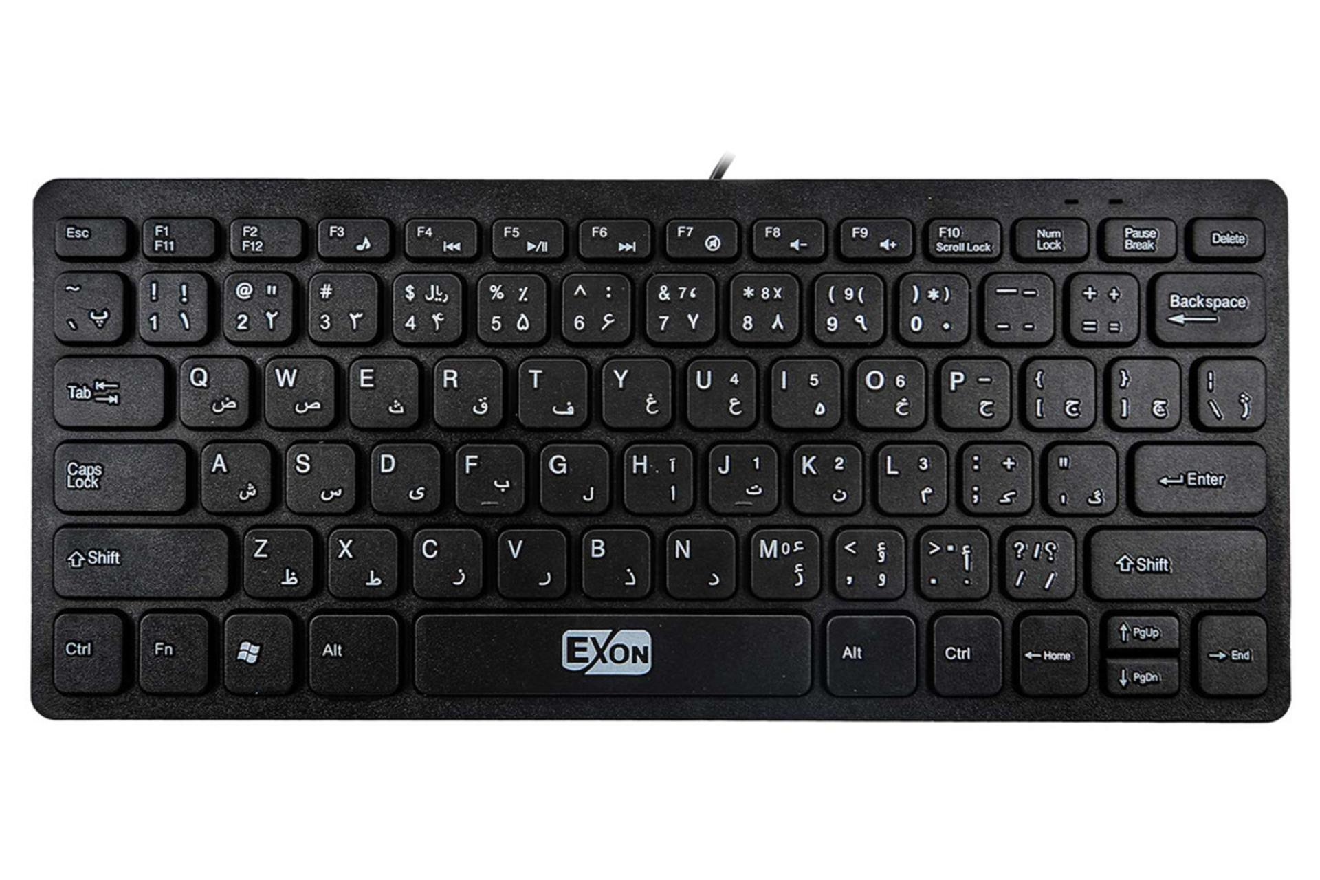 کیبورد اکسون EXON K110 نمای بالا