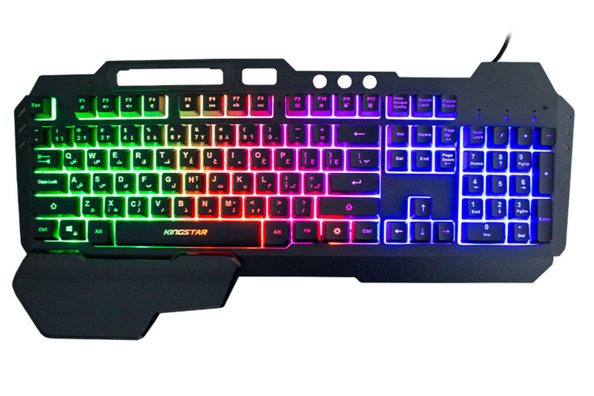 کیبورد کینگ استار KB155G با نورپردازی