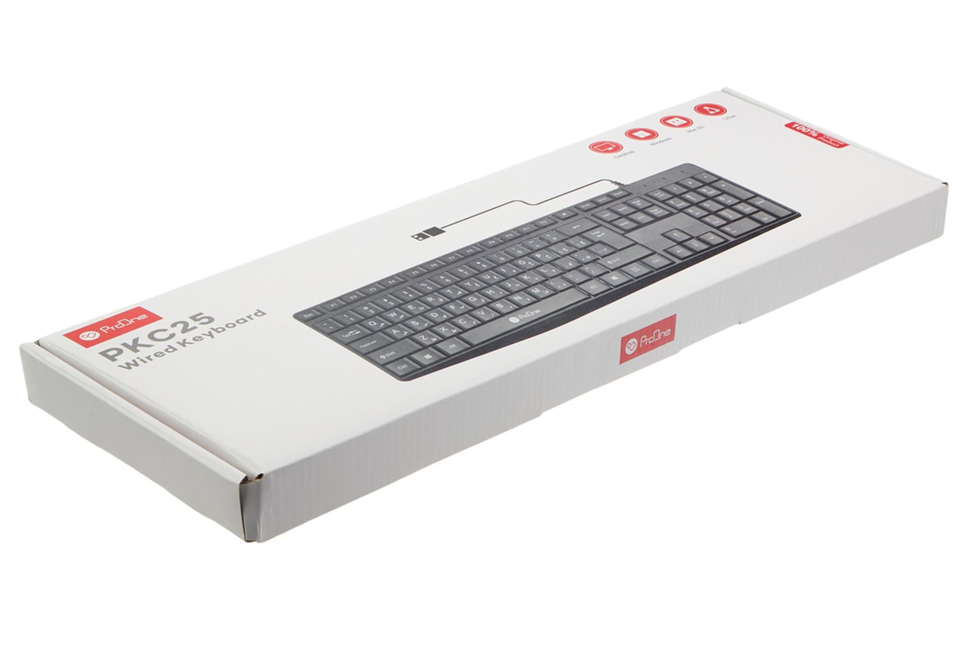 جعبه کیبورد پرو وان PKC25