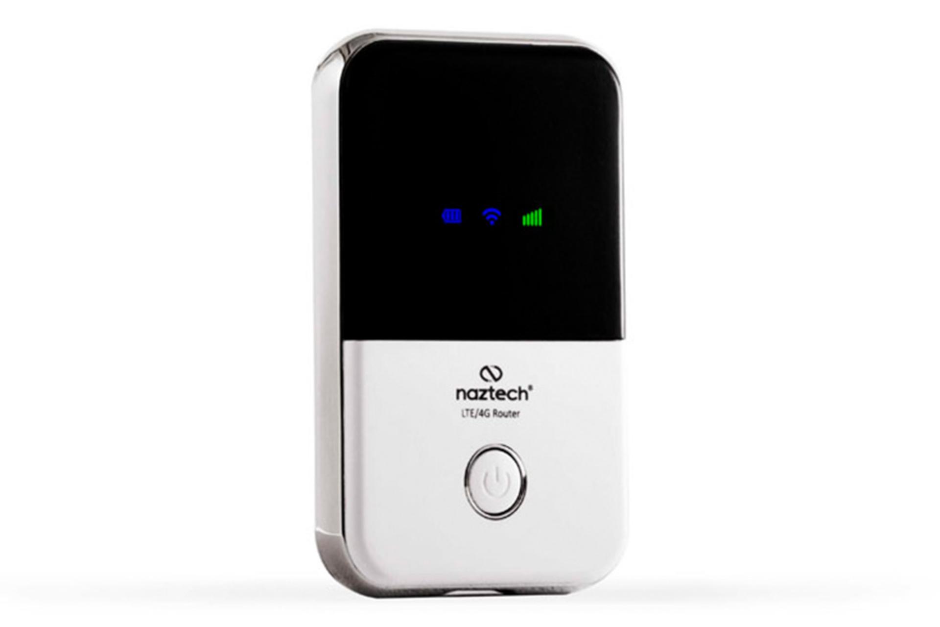 مرجع متخصصين ايران نماي كناري مودم و روتر سيم‌كارتي نزتك Naztech NZT-77C