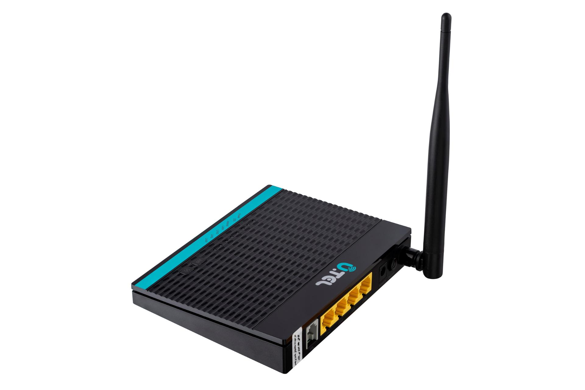 نمای پشتی مودم - روتر یوتل U.TEL A154