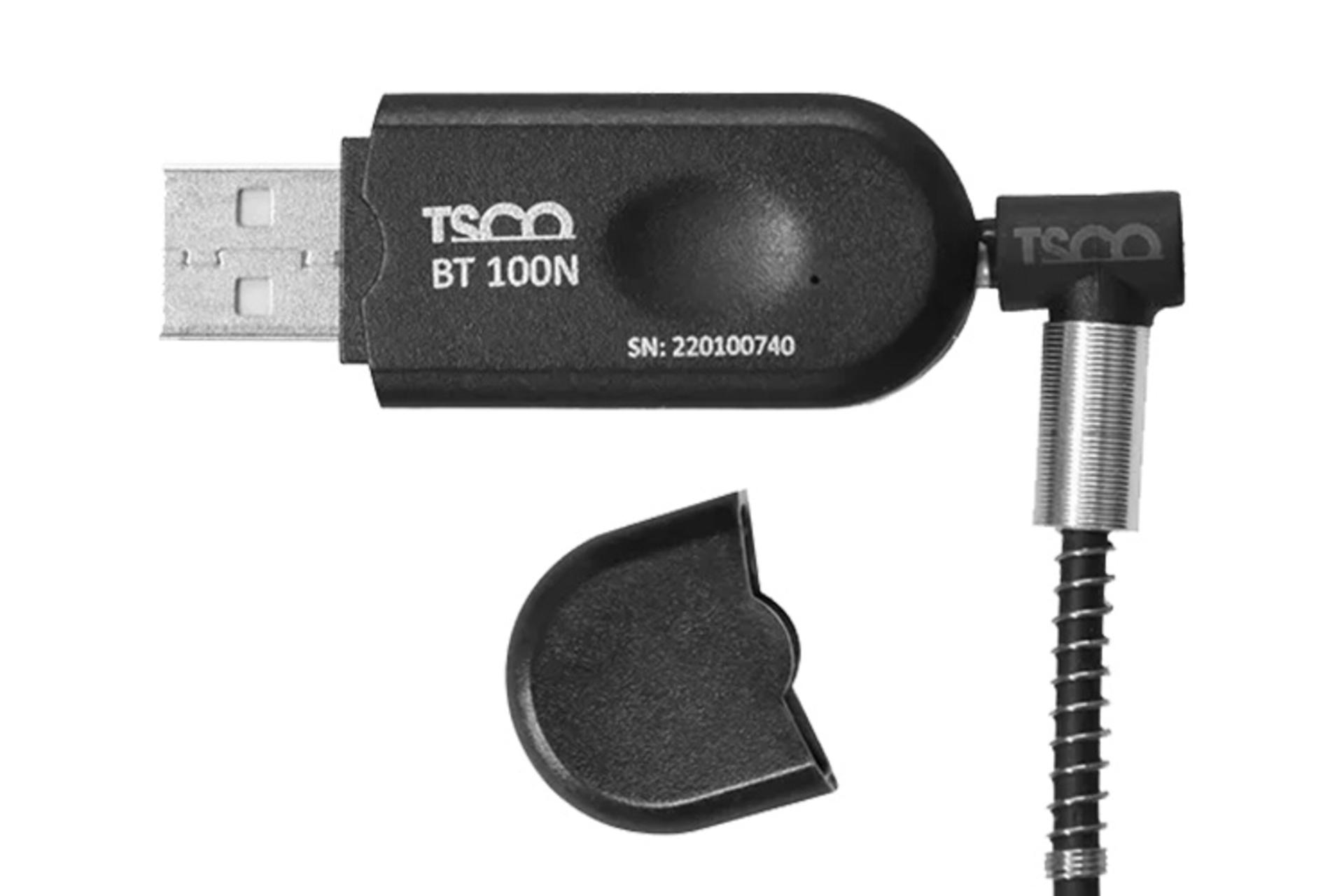مرجع متخصصين ايران درگاه جك 3.5 ميلي‌متري دانگل بلوتوث تسكو TSCO BT 100N