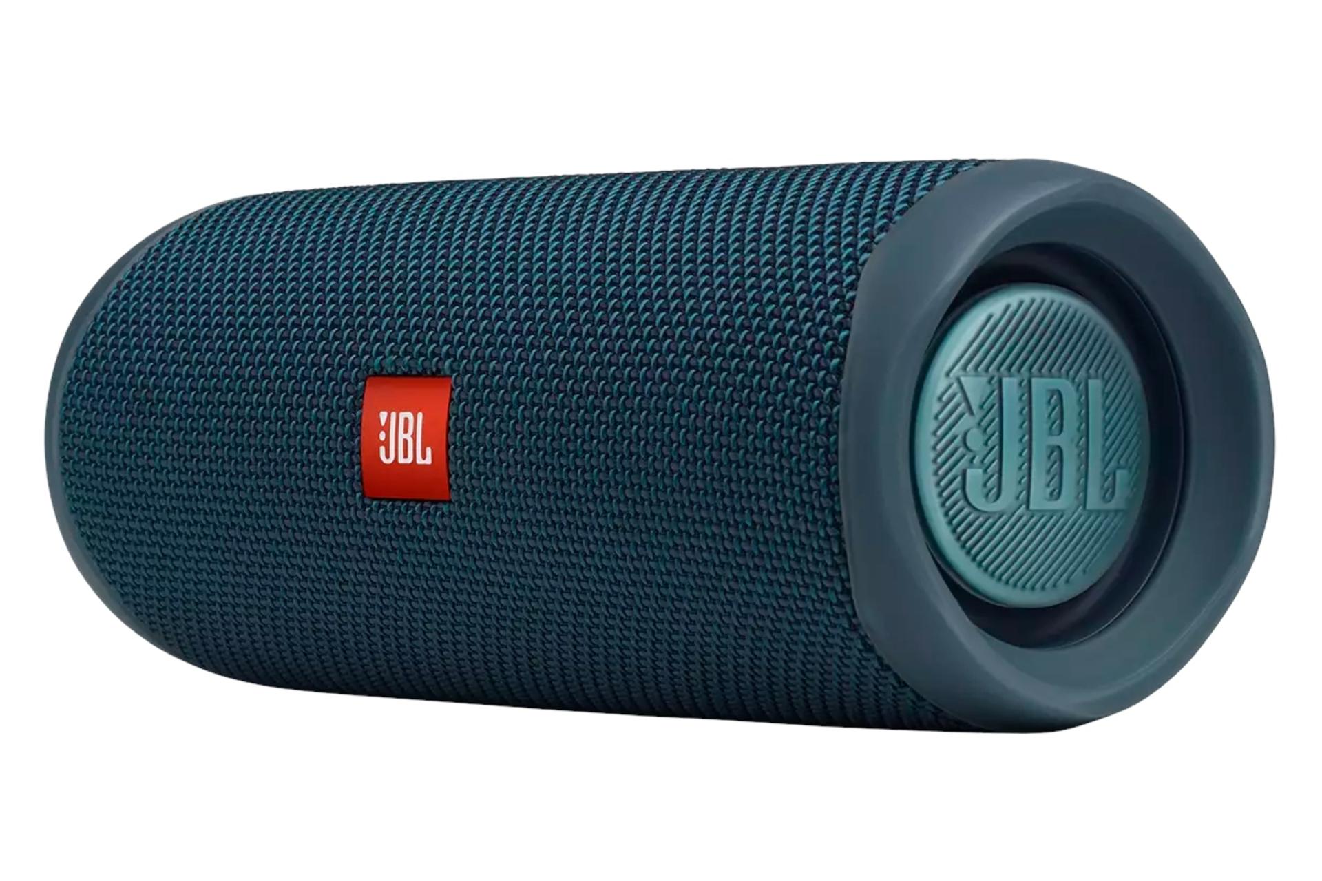 مرجع متخصصين ايران نماي راست اسپيكر جي بي ال JBL Flip 5 آبي