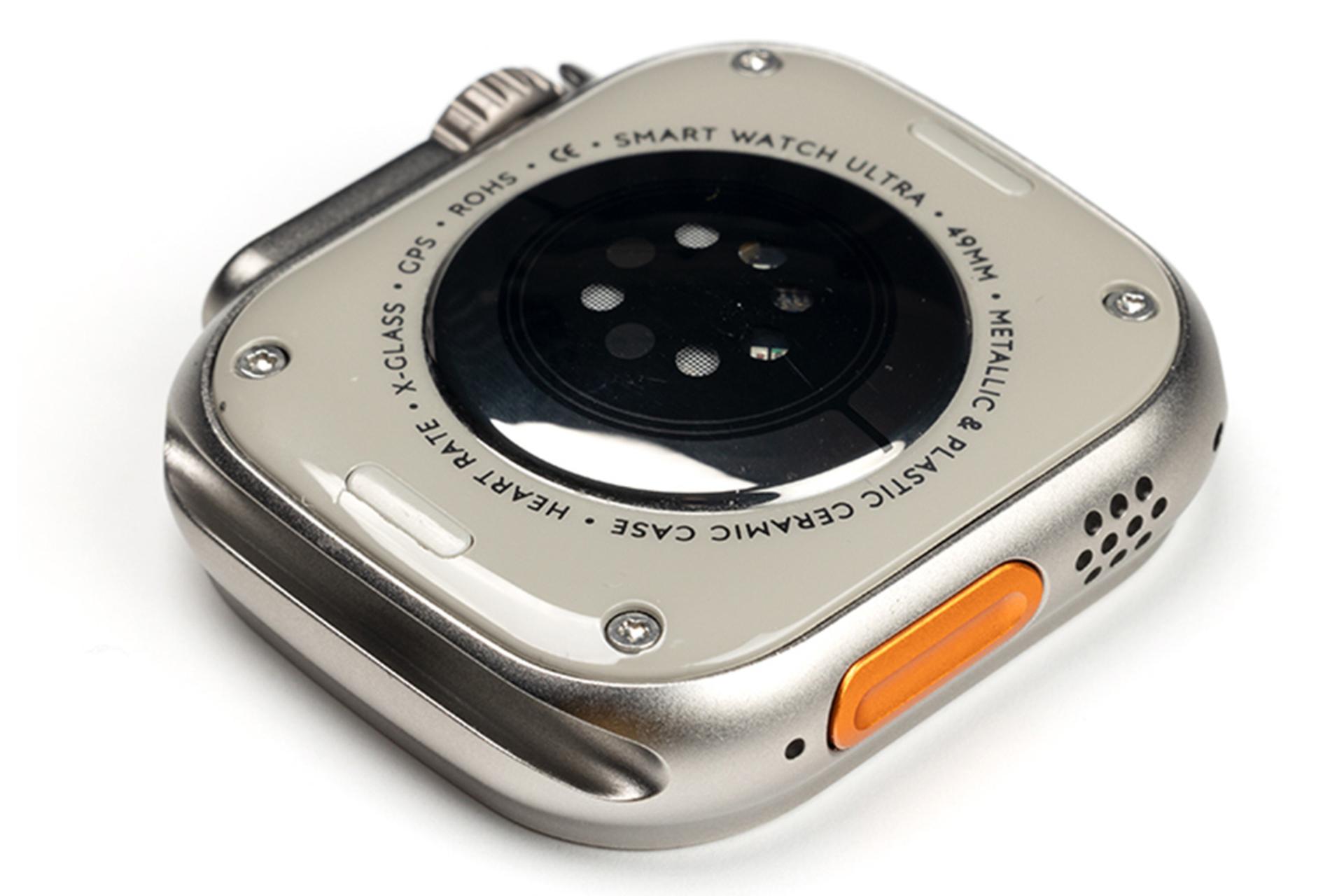 نمای پشتی ساعت هوشمند هیسکا HISKA WATCH ULTRA