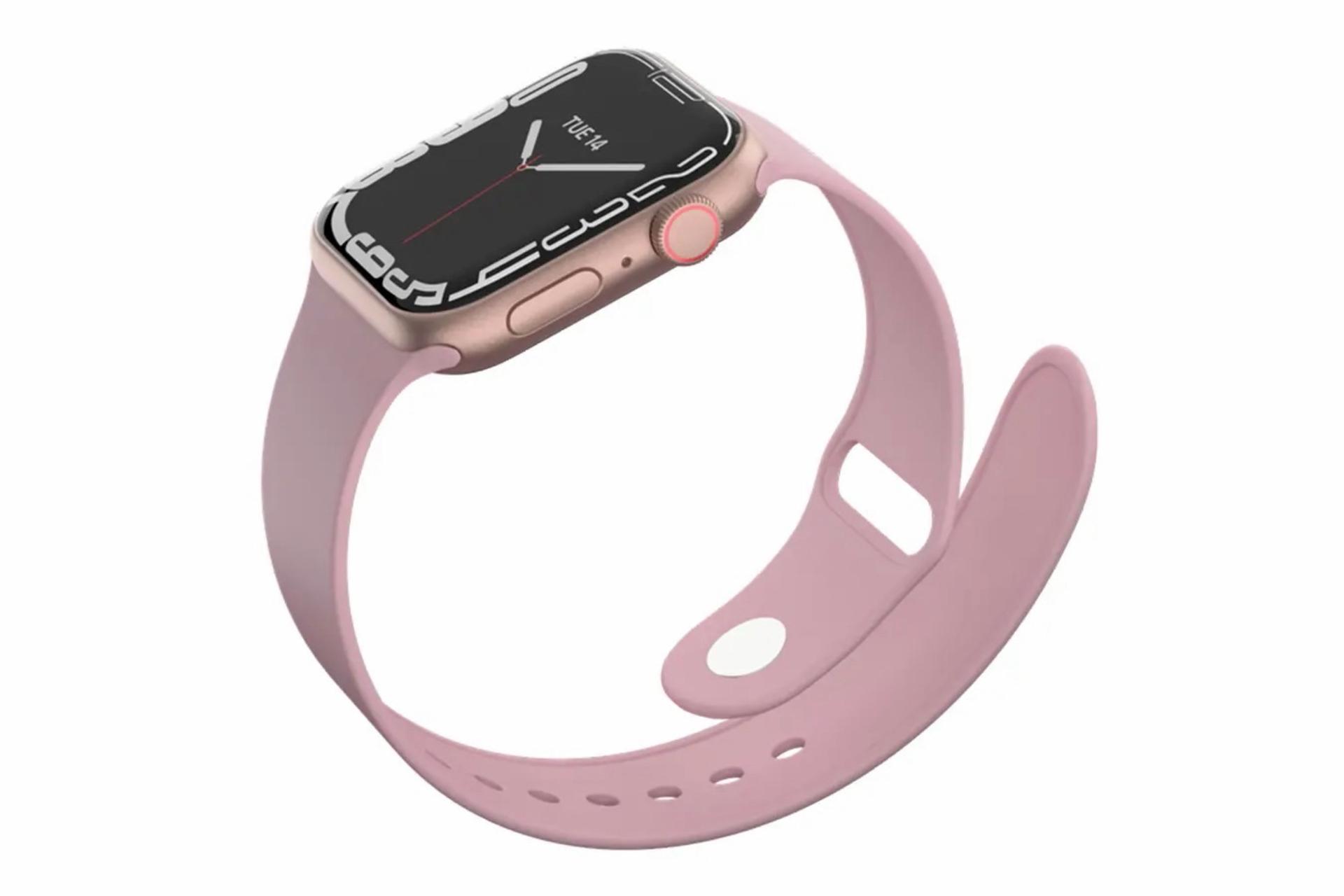 رنگ صورتی ساعت هوشمند پرودو Porodo Watch 8+