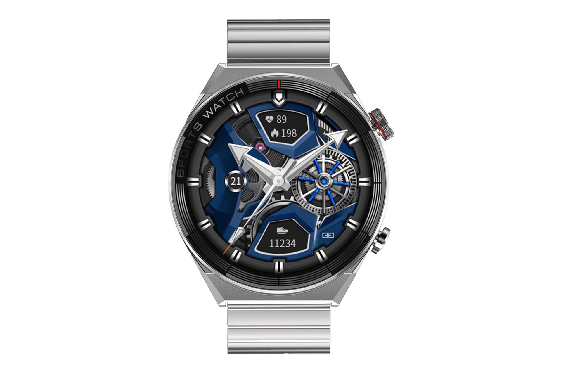 نمای جلوی ساعت هوشمند هیوامی Hivami Mars Sport