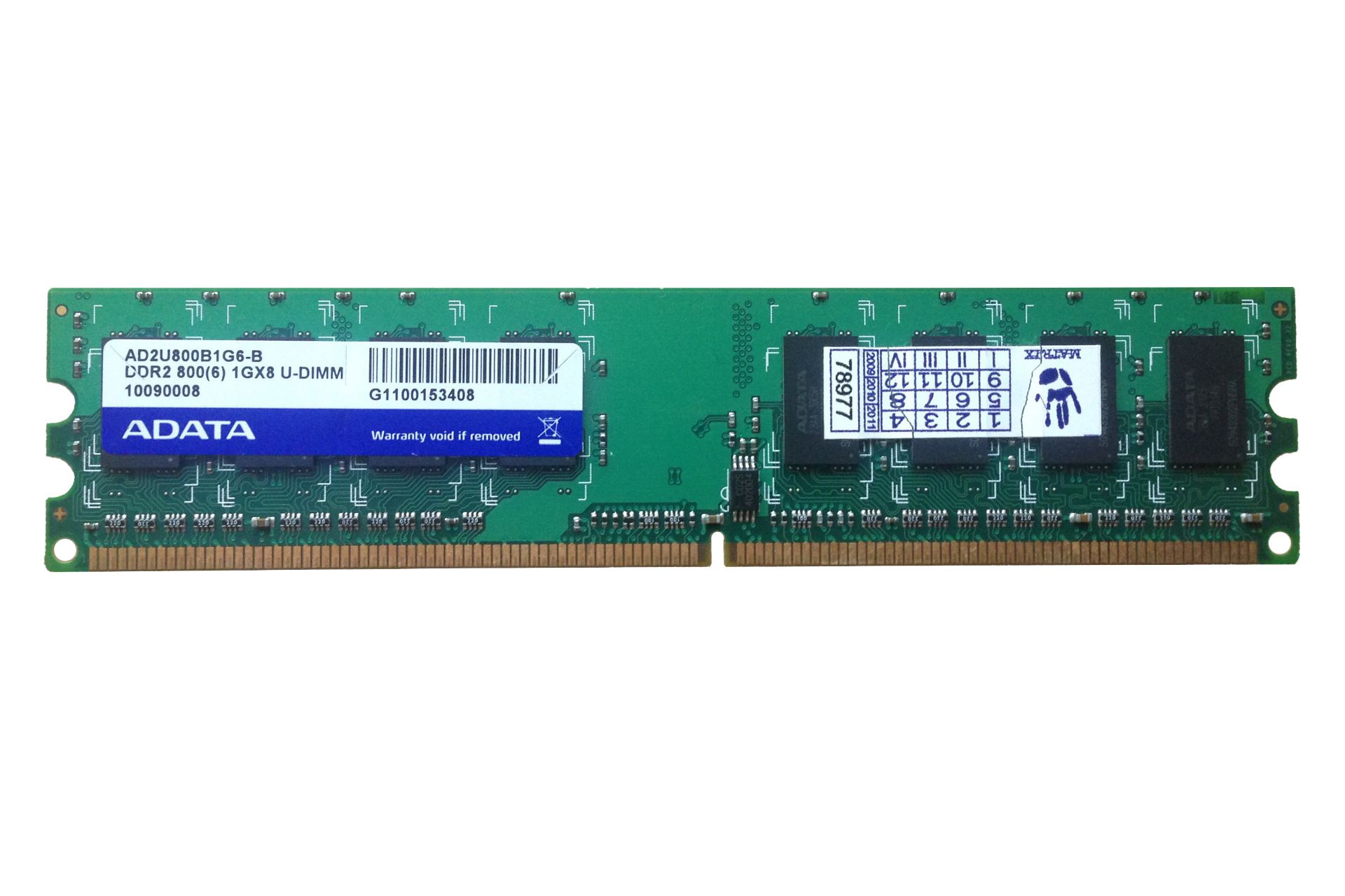 رم ای دیتا ADATA Premier 1GB DDR2-800 CL6
