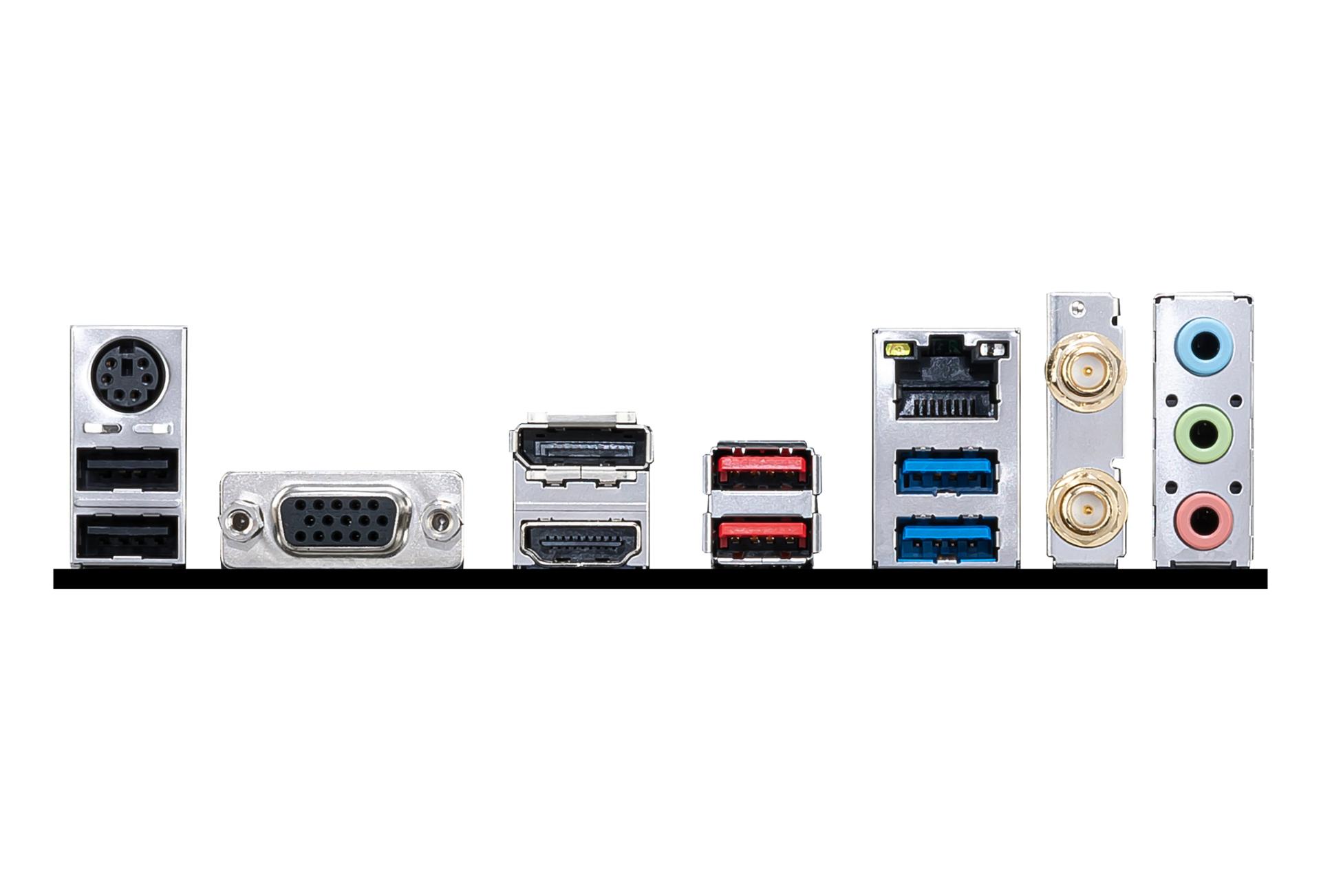 درگاه‌های مادربرد ام اس آی MSI B560M PRO-VDH WIFI