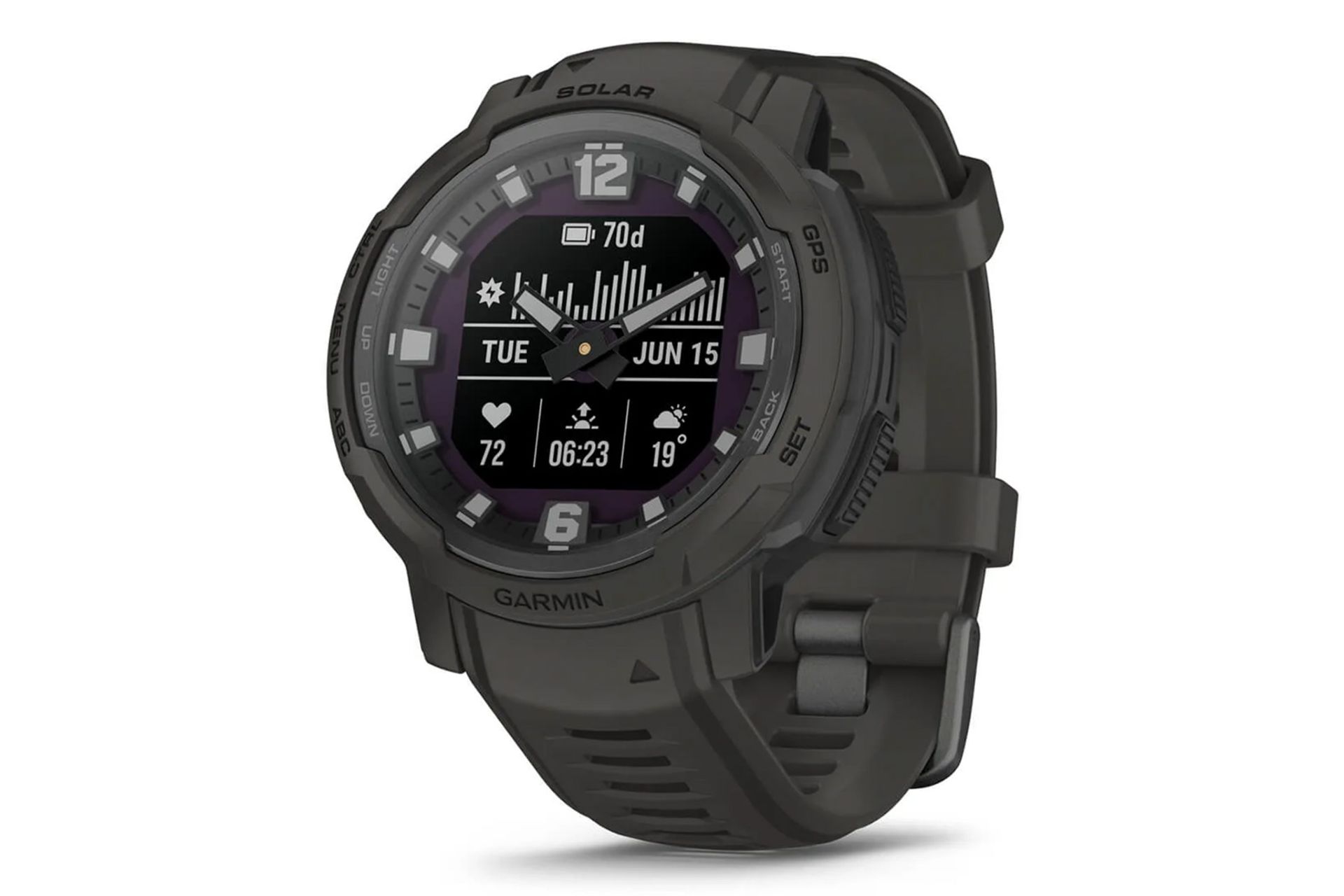 ساعت هوشمند گارمین Garmin Instinct Crossover Solar