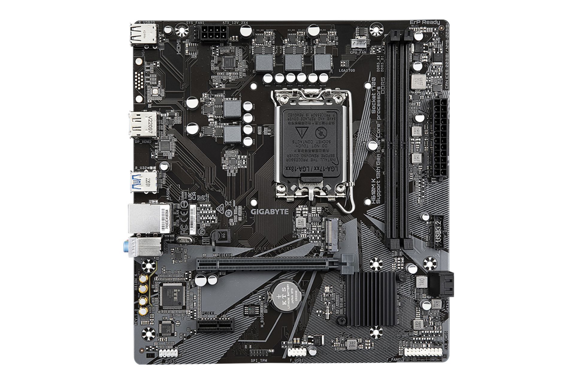 مادربرد گیگابایت GIGABYTE H610M K (rev. 1.0)