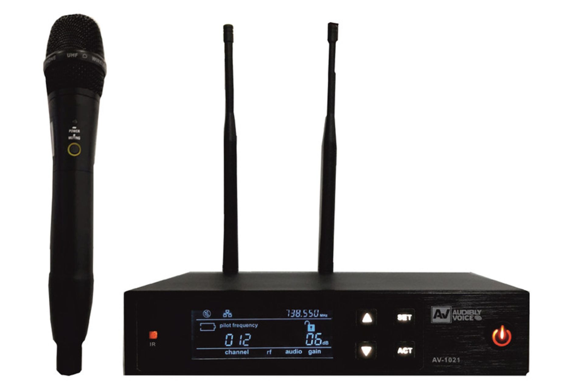 ابعاد میکروفون ای وی AV-1021