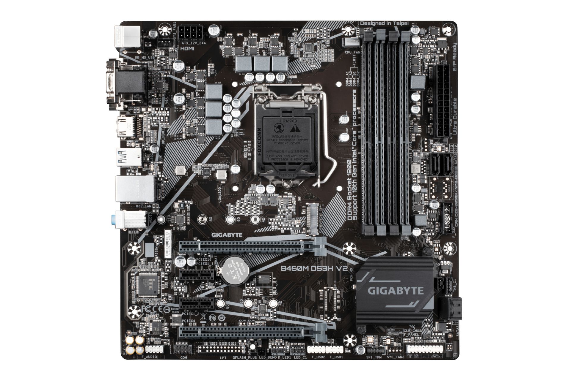 مادربرد گیگابایت GIGABYTE B460M DS3H V2 (rev. 1.0)