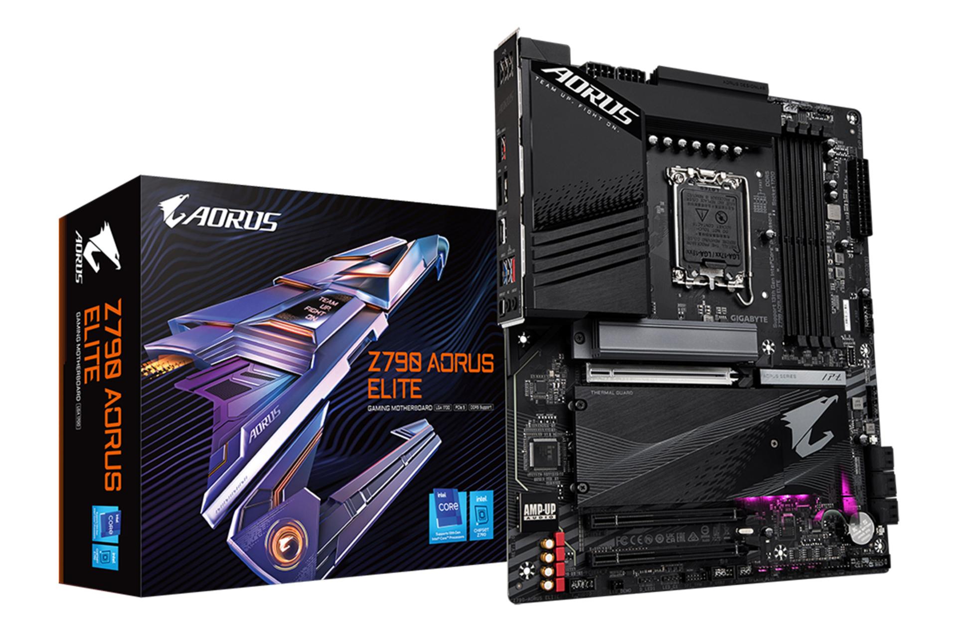 جعبه مادربرد گیگابایت GIGABYTE Z790 AORUS ELITE (rev. 1.0)