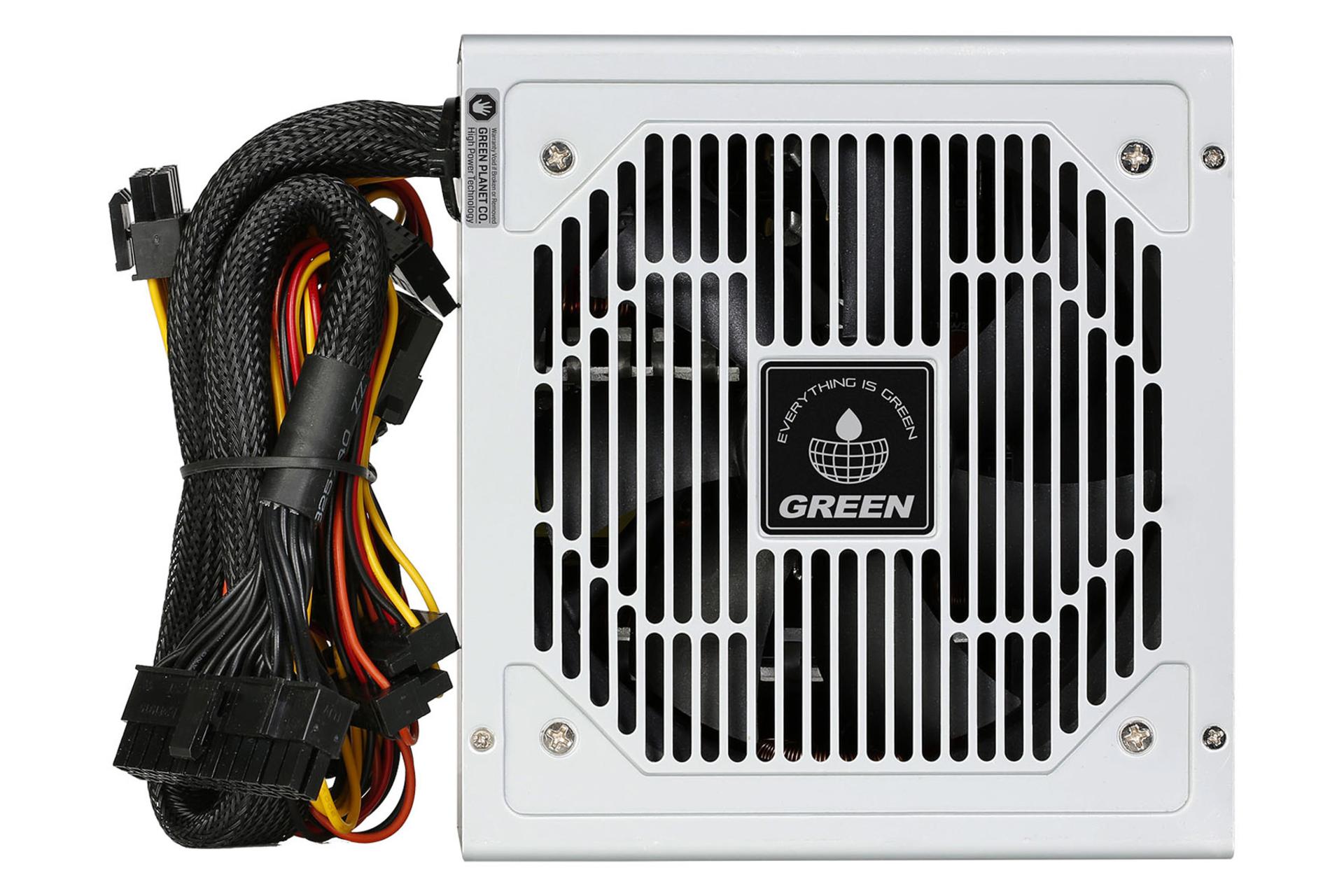 نمای بالای پاور کامپیوتر گرین GP300A-ECO با توان 300 وات