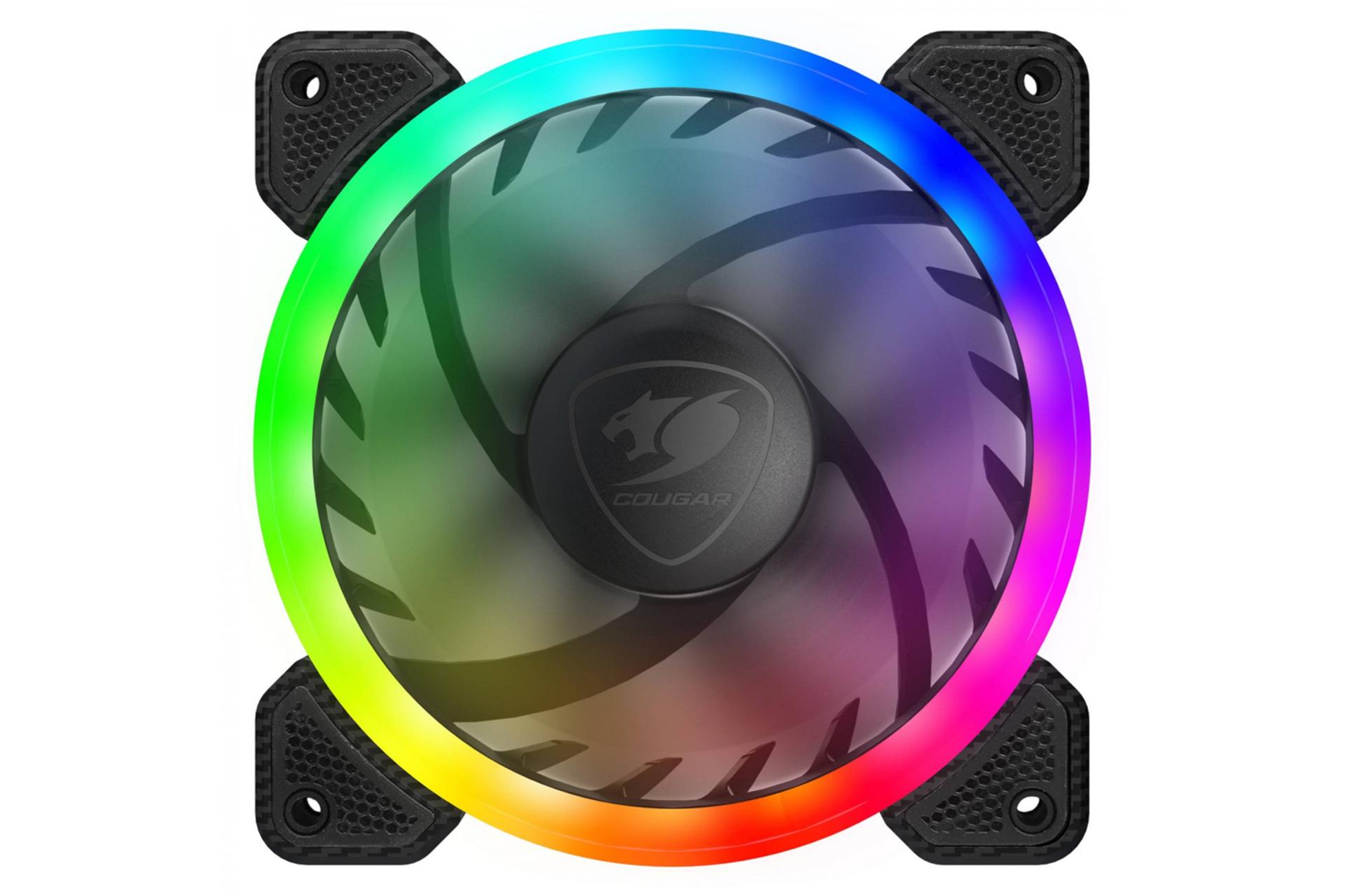 ابعاد فن کوگر VORTEX RGB HPB 120 Cooling Kit