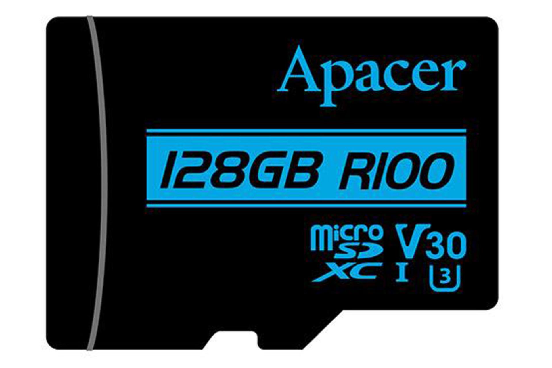 کارت حافظه اپیسر microSDXC با ظرفیت 128 گیگابایت مدل R100 V30 A1