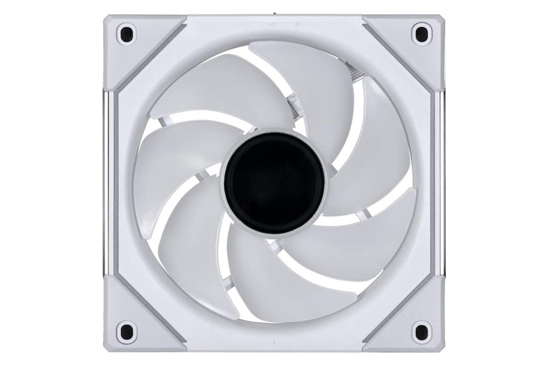 نمای روبرو فن کیس لیان لی UNI FAN SL-INF 120 RGB بدون نورپردازی