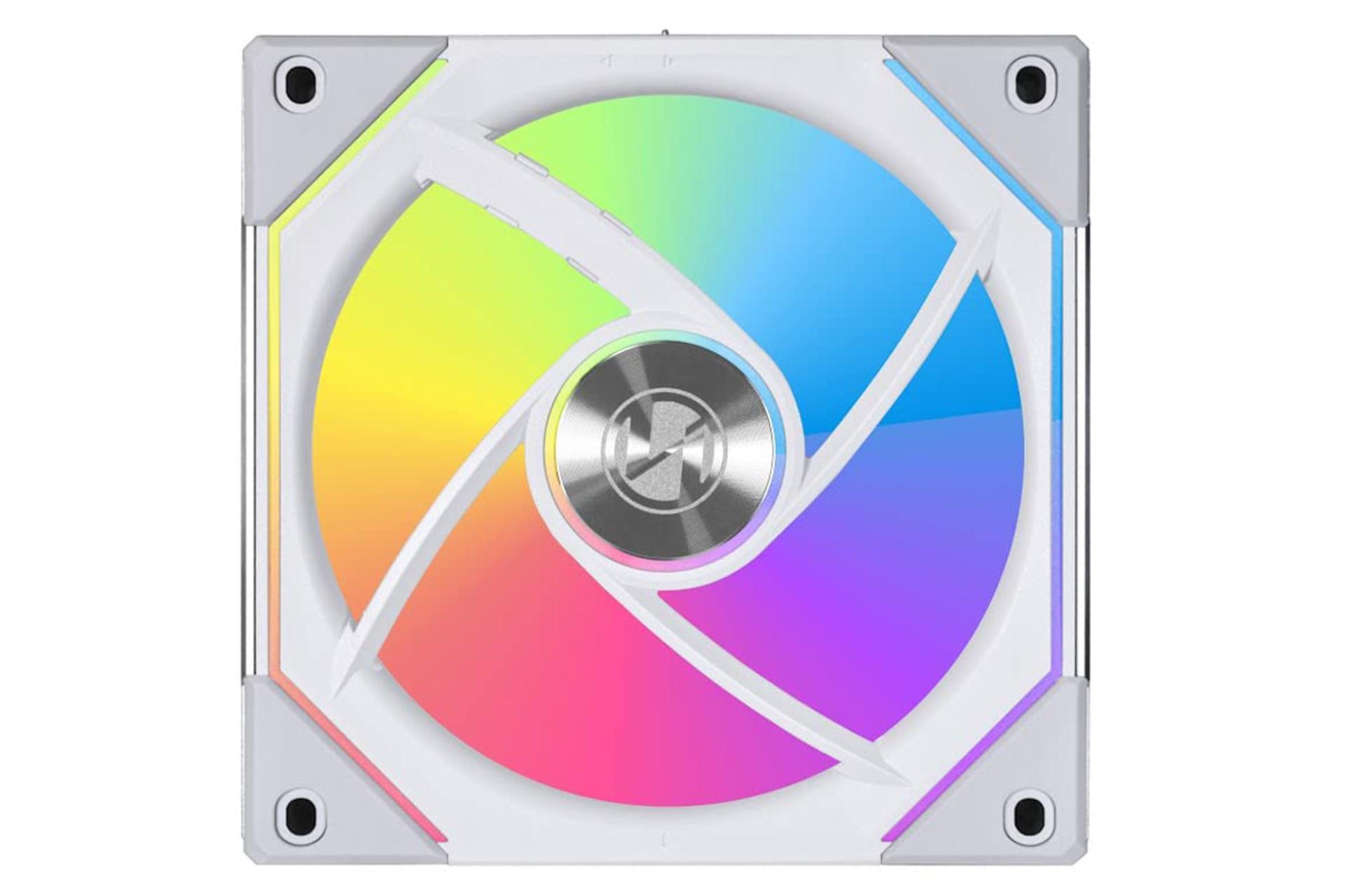 نمای پشت فن کیس لیان لی UNI FAN SL-INF 120 RGB