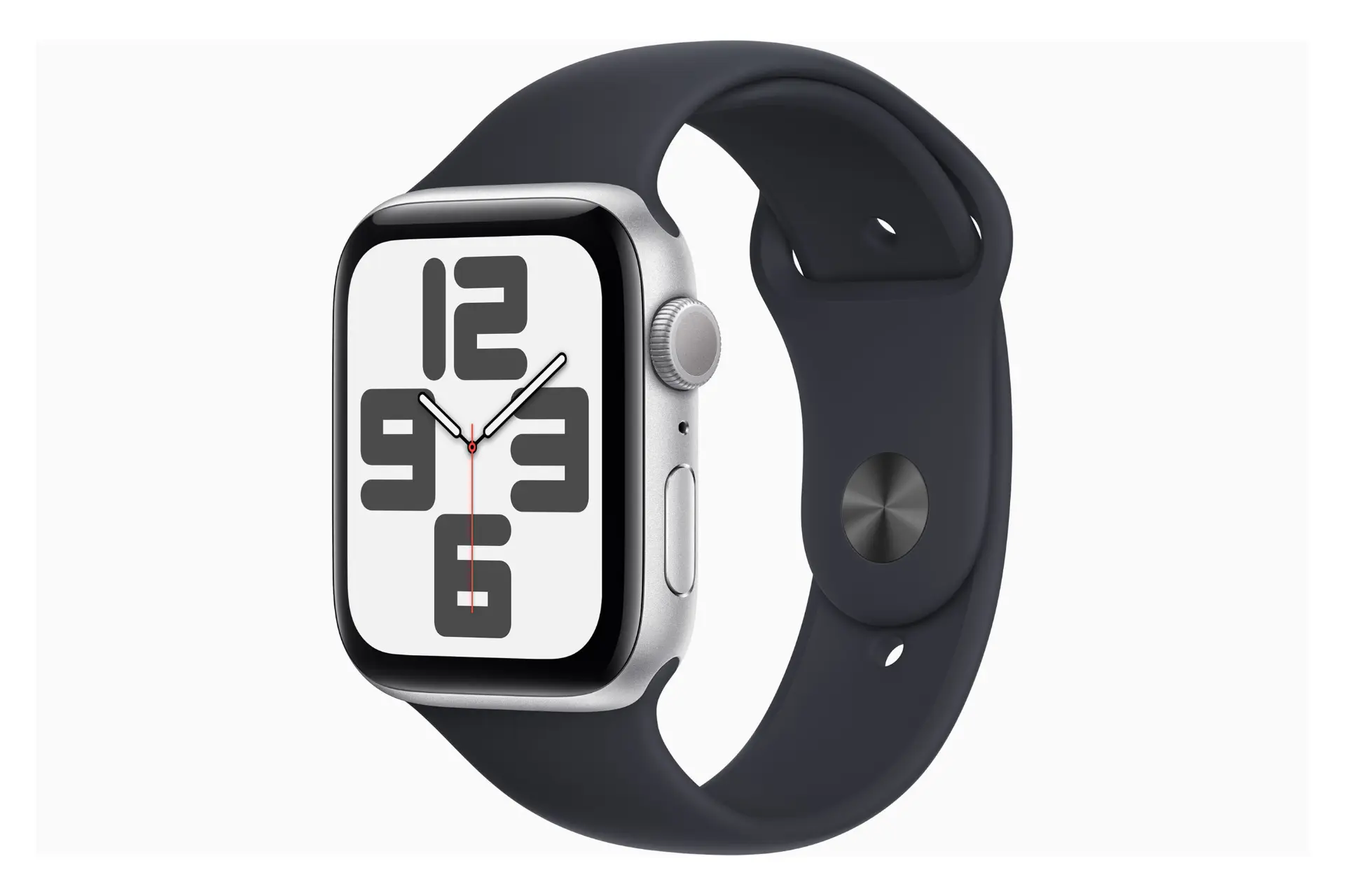 مرجع متخصصين ايران رنگ نقره‌اي ساعت هوشمند اپل واچ Apple Watch SE 2023 40mm