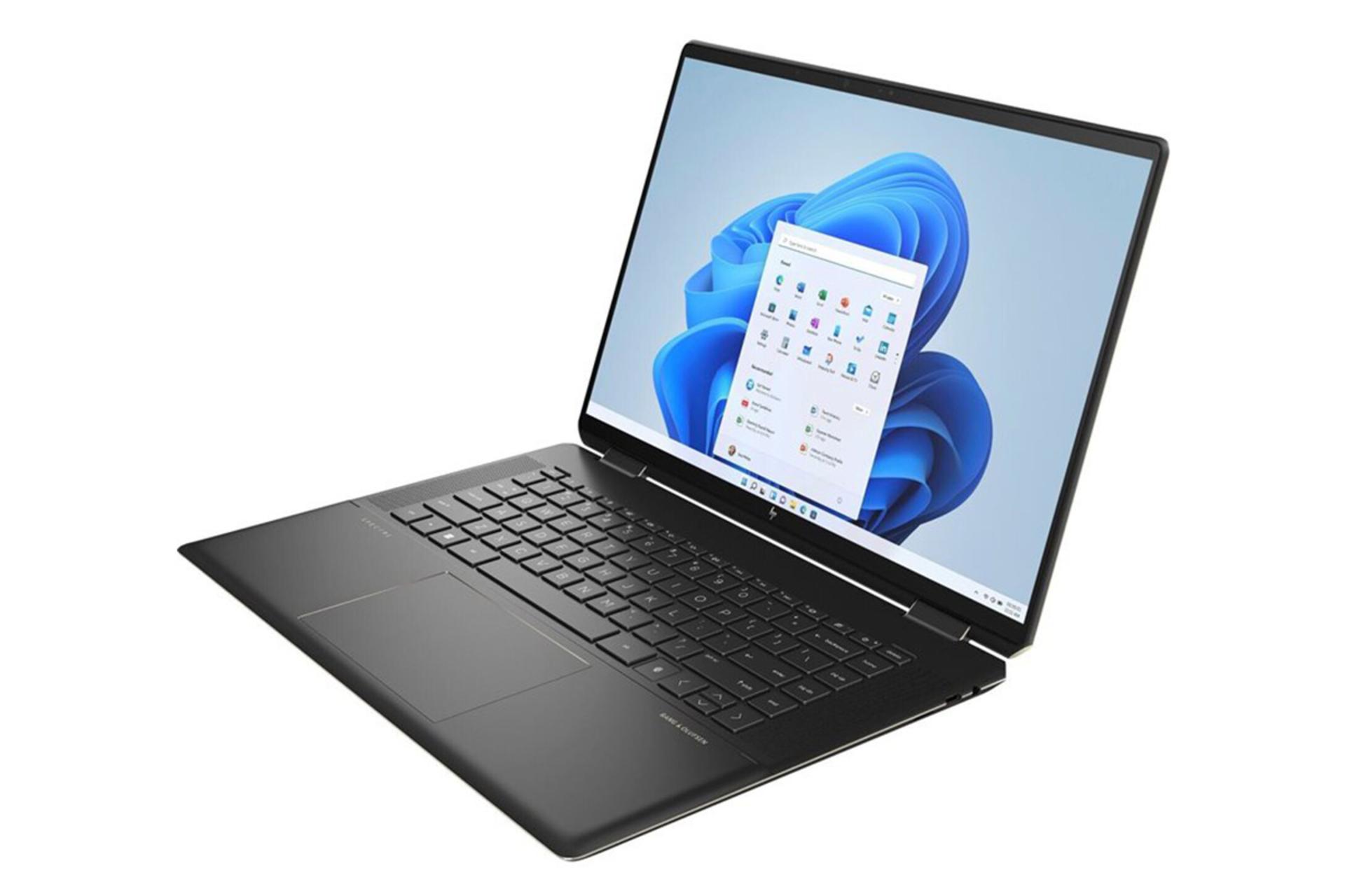 نمای نیمرخ راست لپ تاپ اچ پی اسپکتر X360 16T-F1023DX