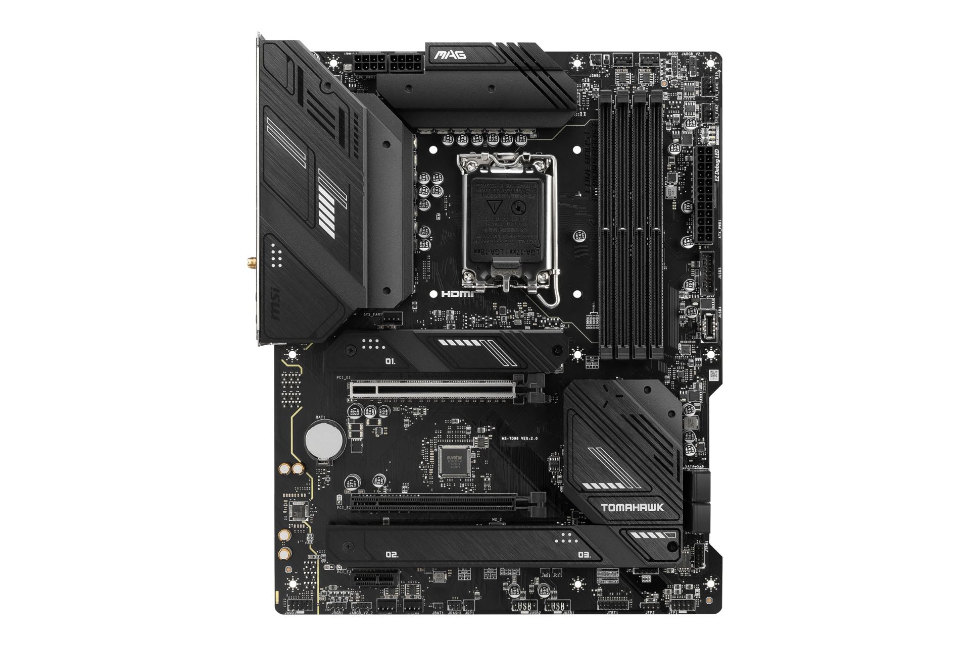 مادربرد ام اس آی MSI MAG B760 TOMAHAWK WIFI