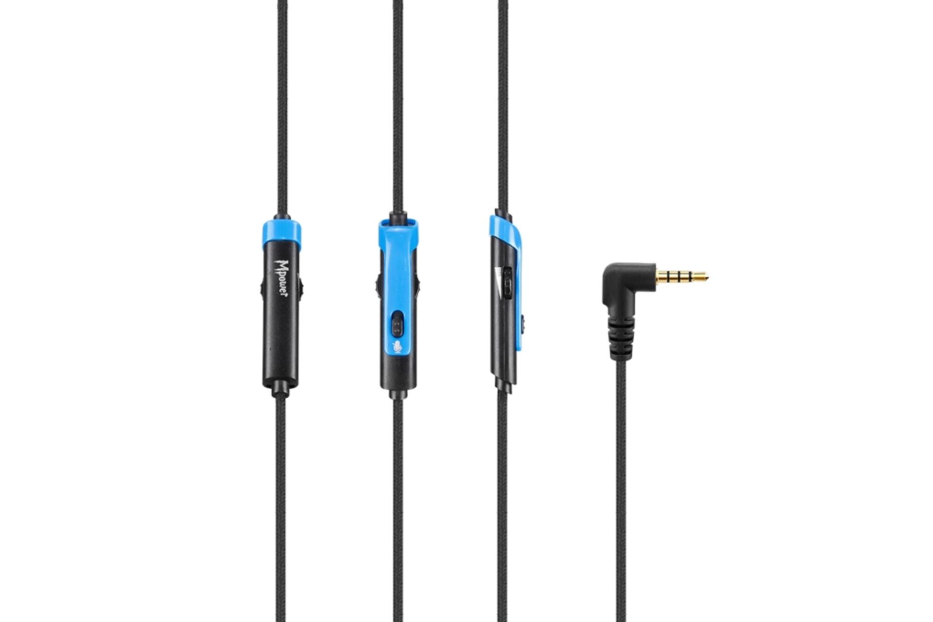 کابل هدست گیمینگ سادس SADES Mpower مشکی آبی