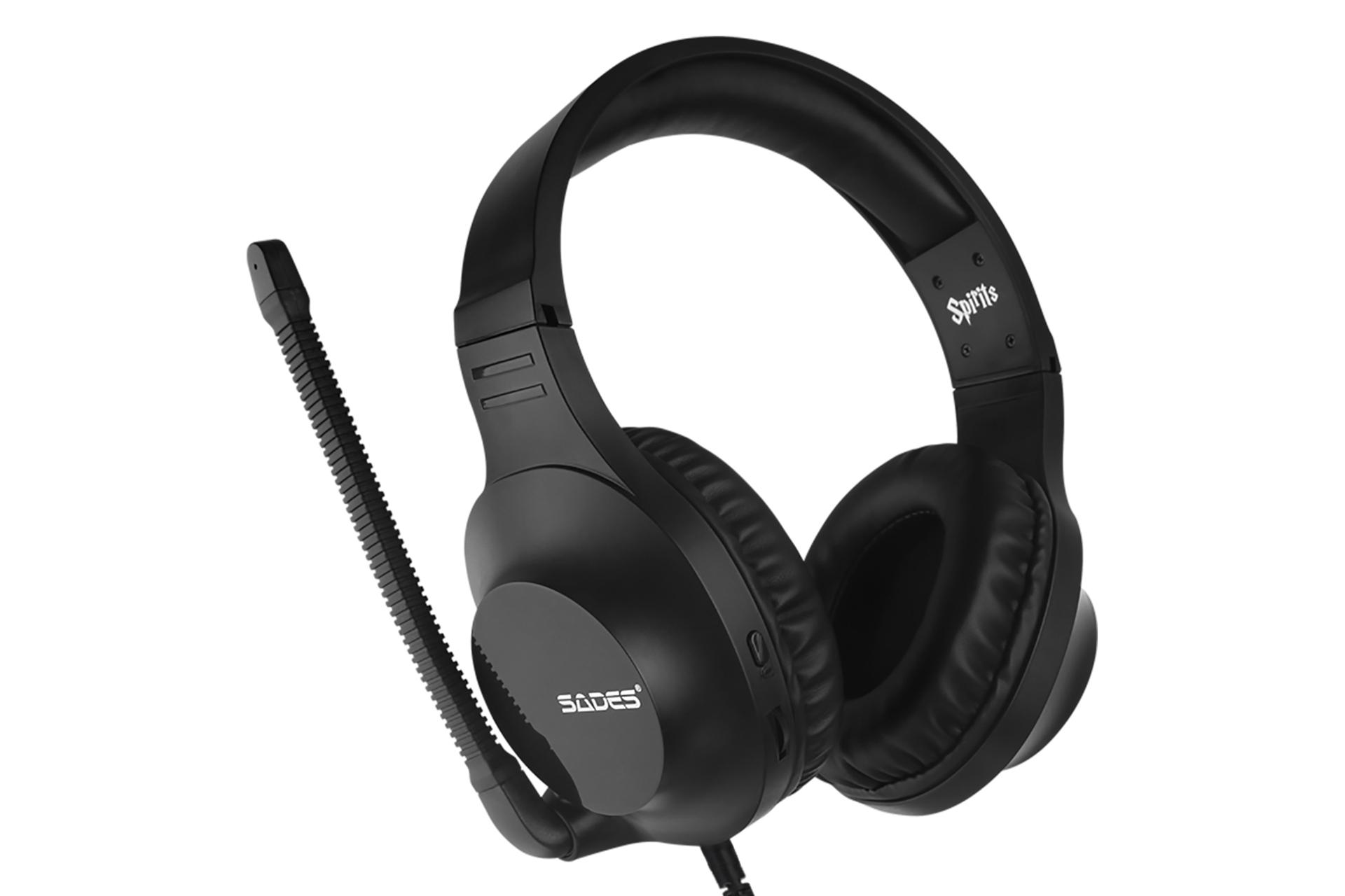 میکروفون هدست گیمینگ سادس SADES Spirits مشکی