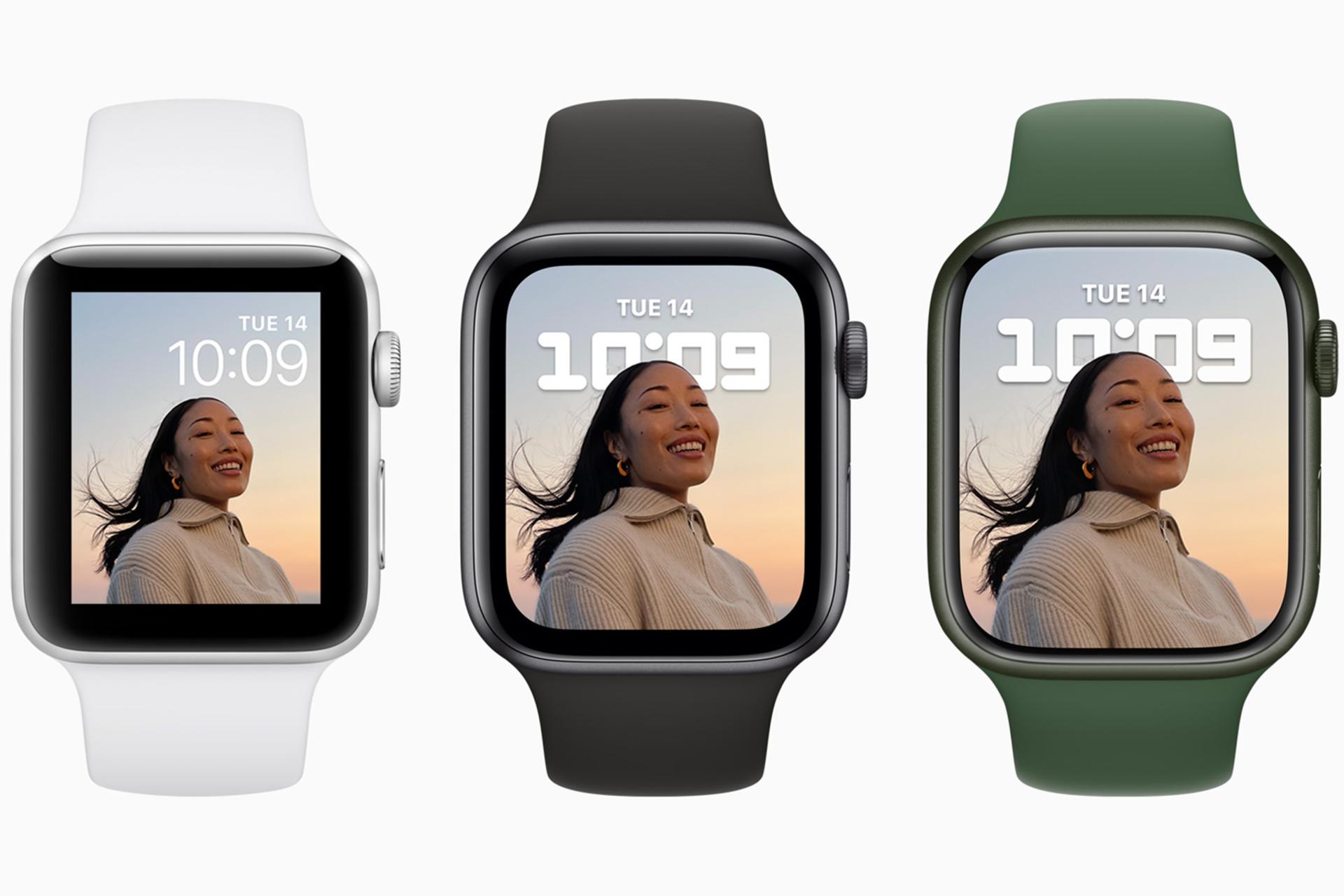 ابعاد اپل واچ سری 7 / Apple Watch Series 7