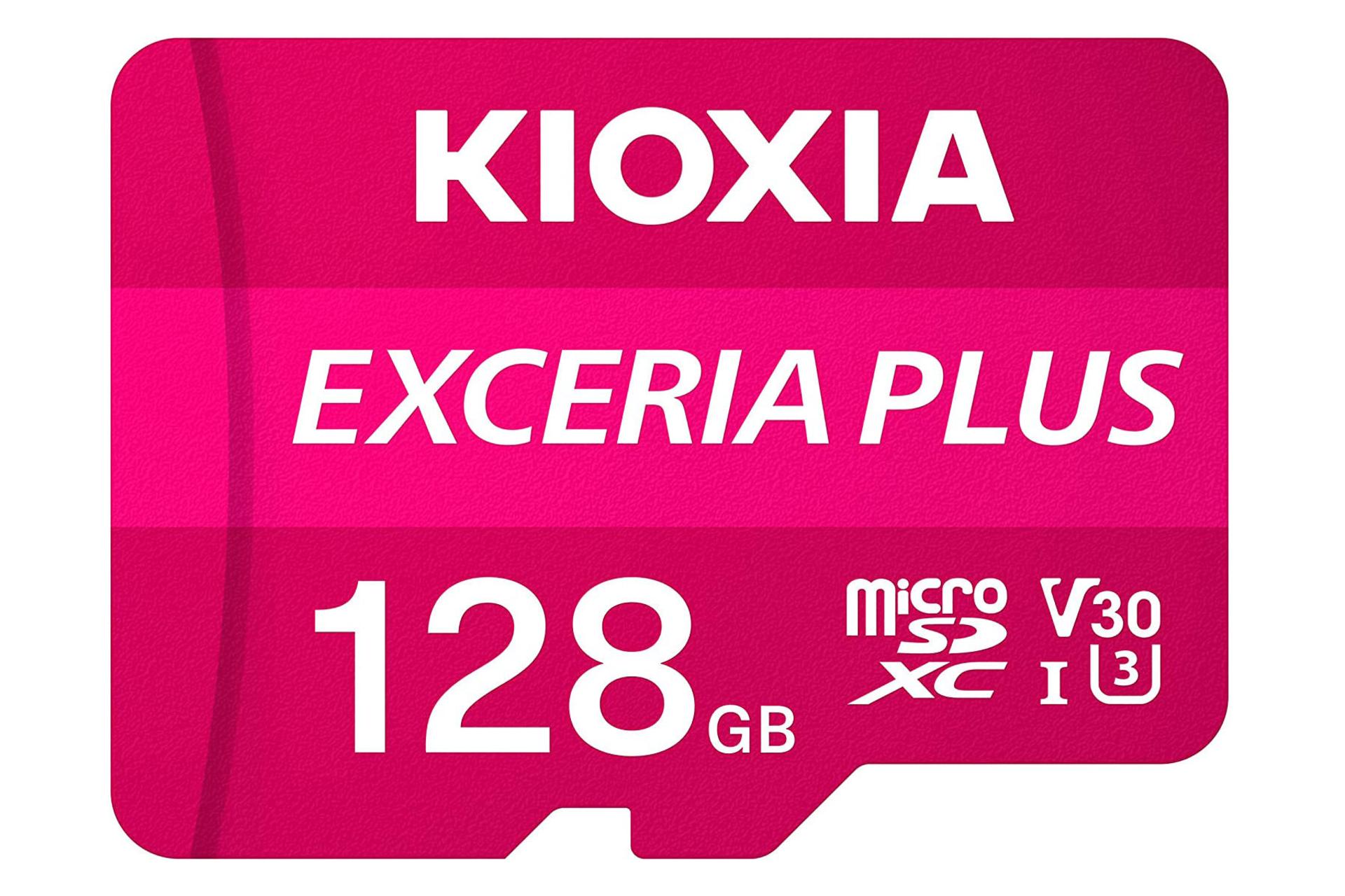 کارت حافظه کیوکسیا microSDXC با ظرفیت 128 گیگابایت مدل EXCERIA PLUS V30 کلاس 10