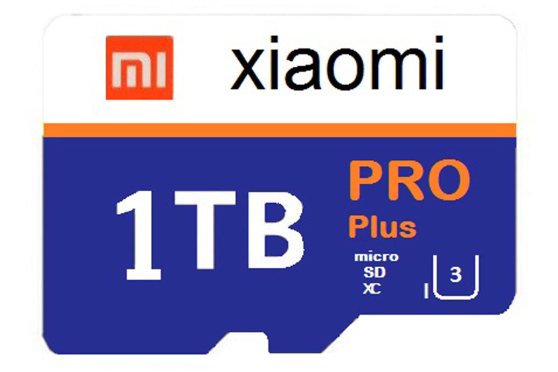 کارت حافظه شیائومی microSDXC با ظرفیت 1 ترابایت مدل Mi Pro Plus