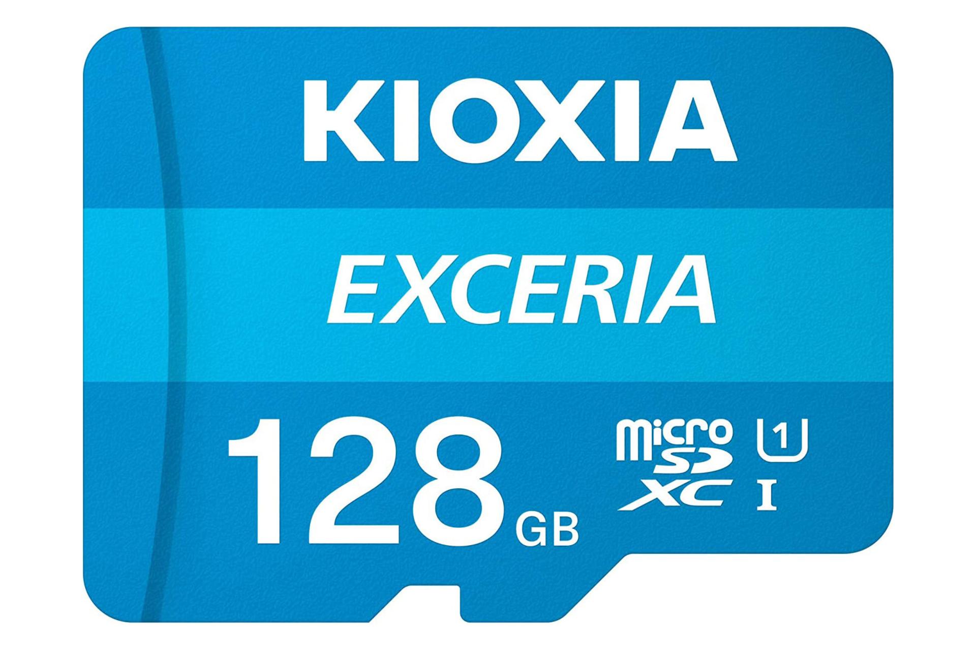 کارت حافظه کیوکسیا microSDXC با ظرفیت 128 گیگابایت مدل EXCERIA کلاس 10