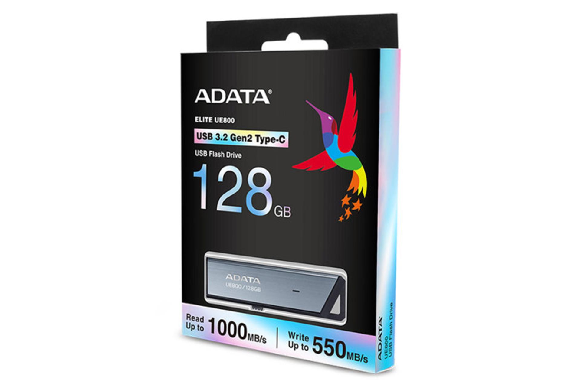 جعبه فلش مموری ای دیتا مدل UE800 ظرفیت 128 گیگابایت