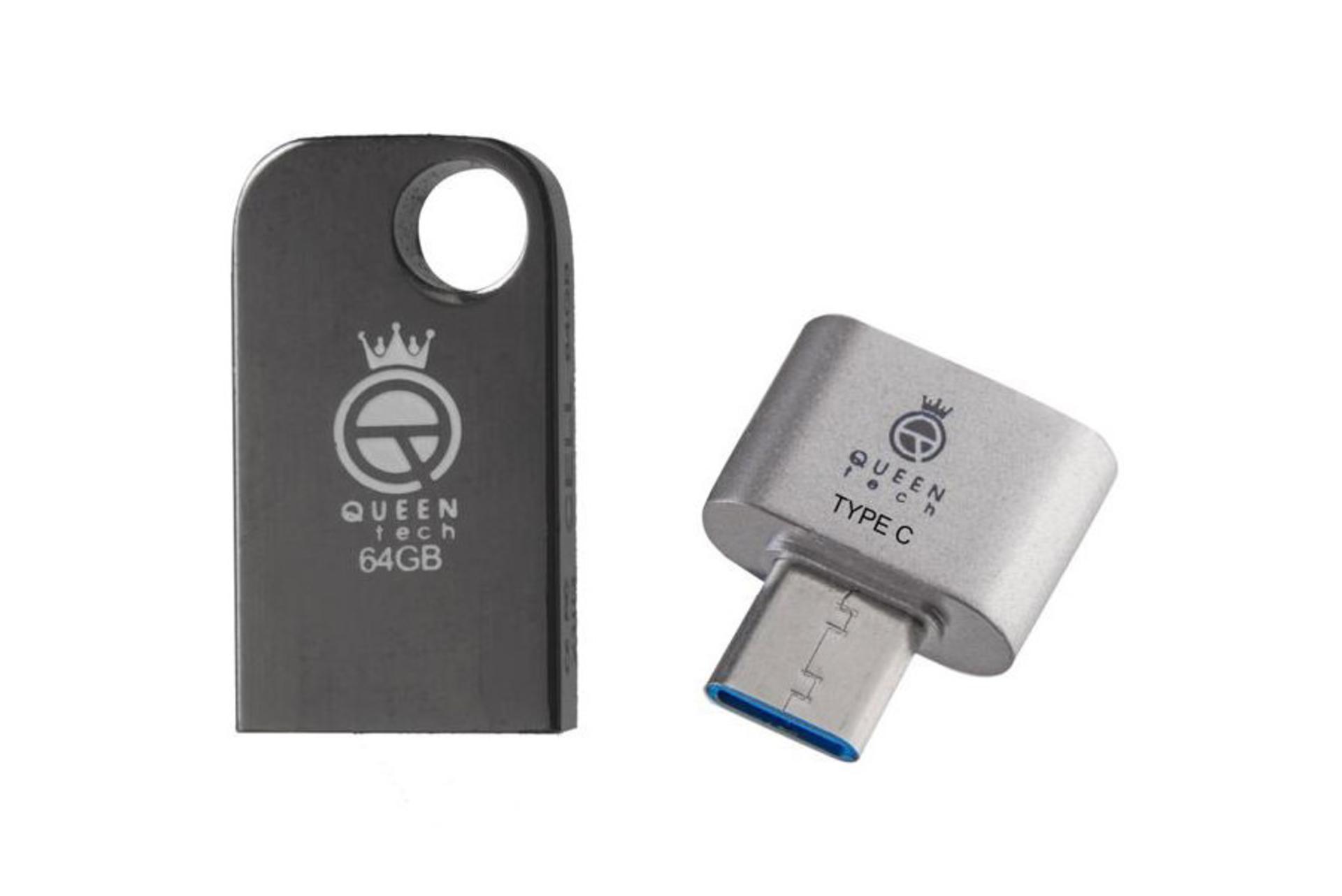 درگاه فلش مموری کوئین تک مدل Cell ظرفیت 64 گیگابایت