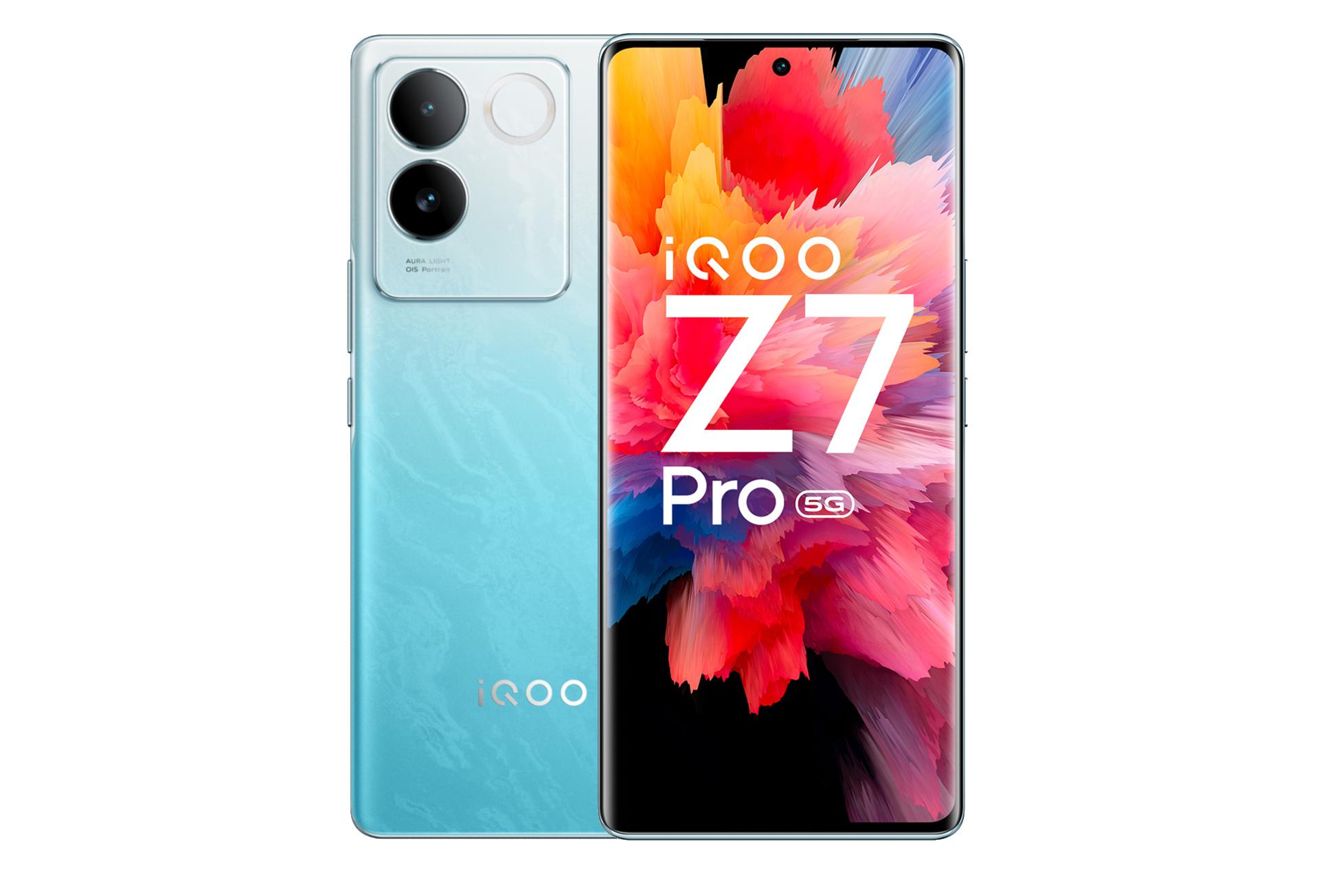 گوشی موبایل iQOO Z7 پرو ویوو / vivo iQOO Z7 Pro آبی