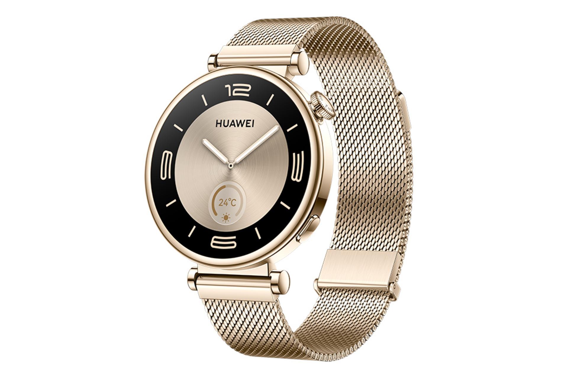 مرجع متخصصين ايران ساعت هوشمند هواوي واچ GT 4 نسخه 41 ميلي‌متري / Huawei Watch GT 4 41mm طلايي