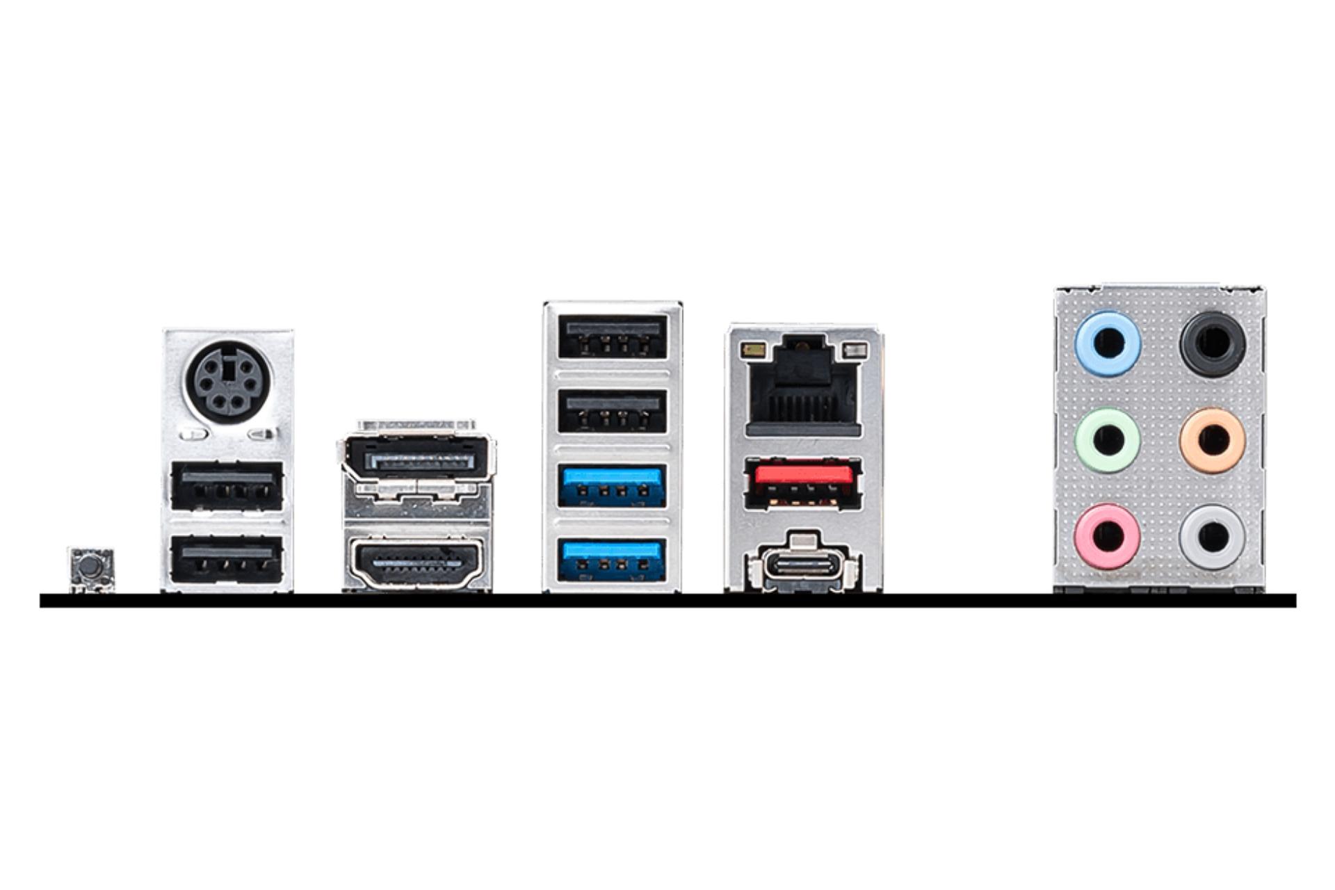 درگاه‌های مادربرد ام اس آی MSI PRO Z690-A