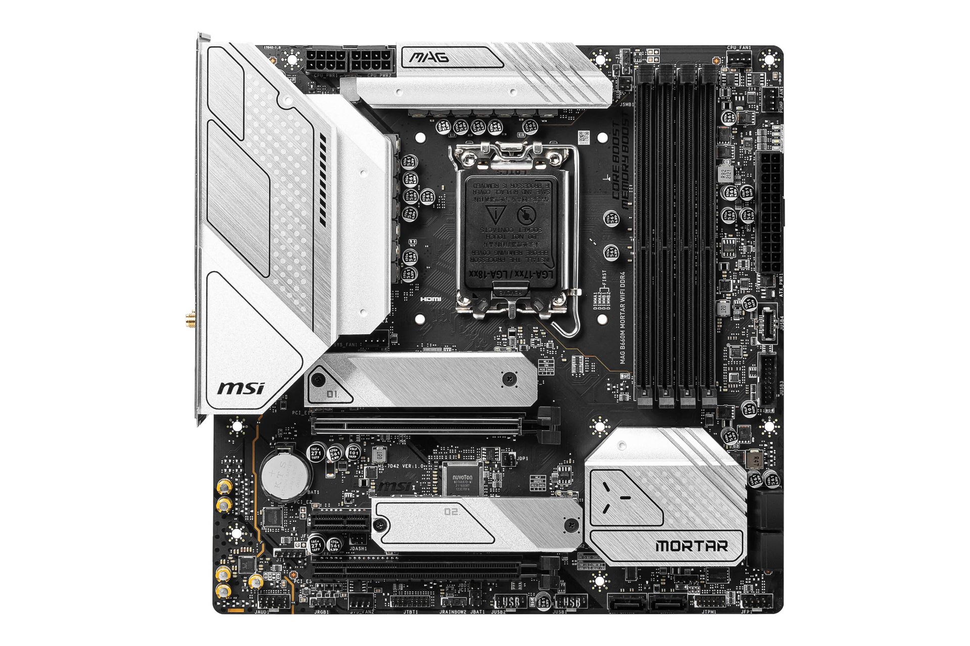 مادربرد ام اس آی MSI MAG B660M MORTAR WIFI DDR4