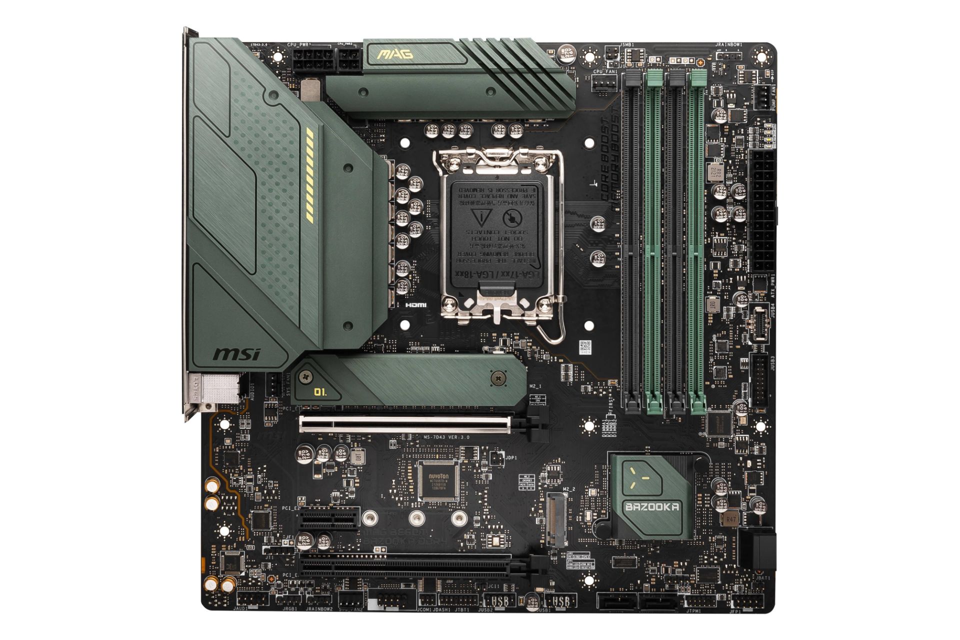 مادربرد ام اس آی MSI MAG B660M BAZOOKA DDR4